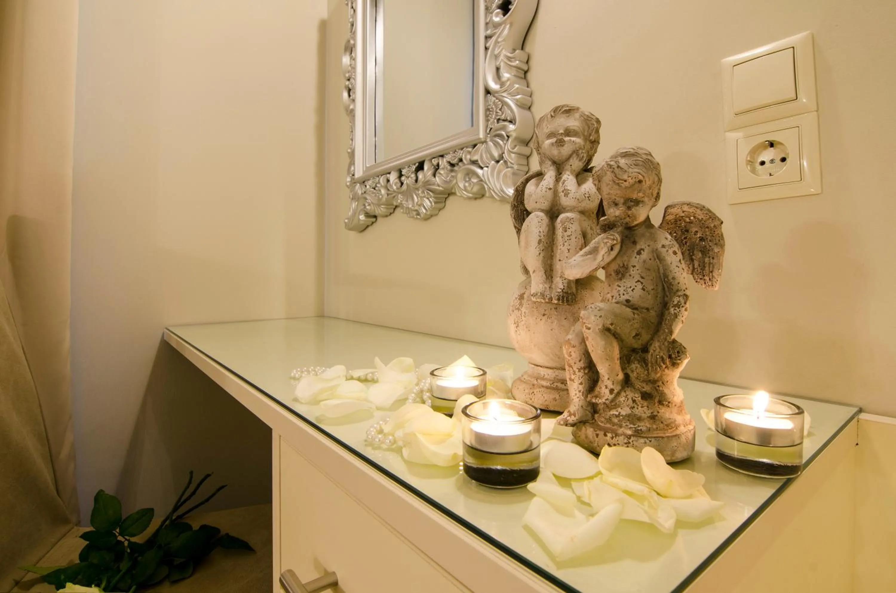 Decorative detail in Stelios Gardens