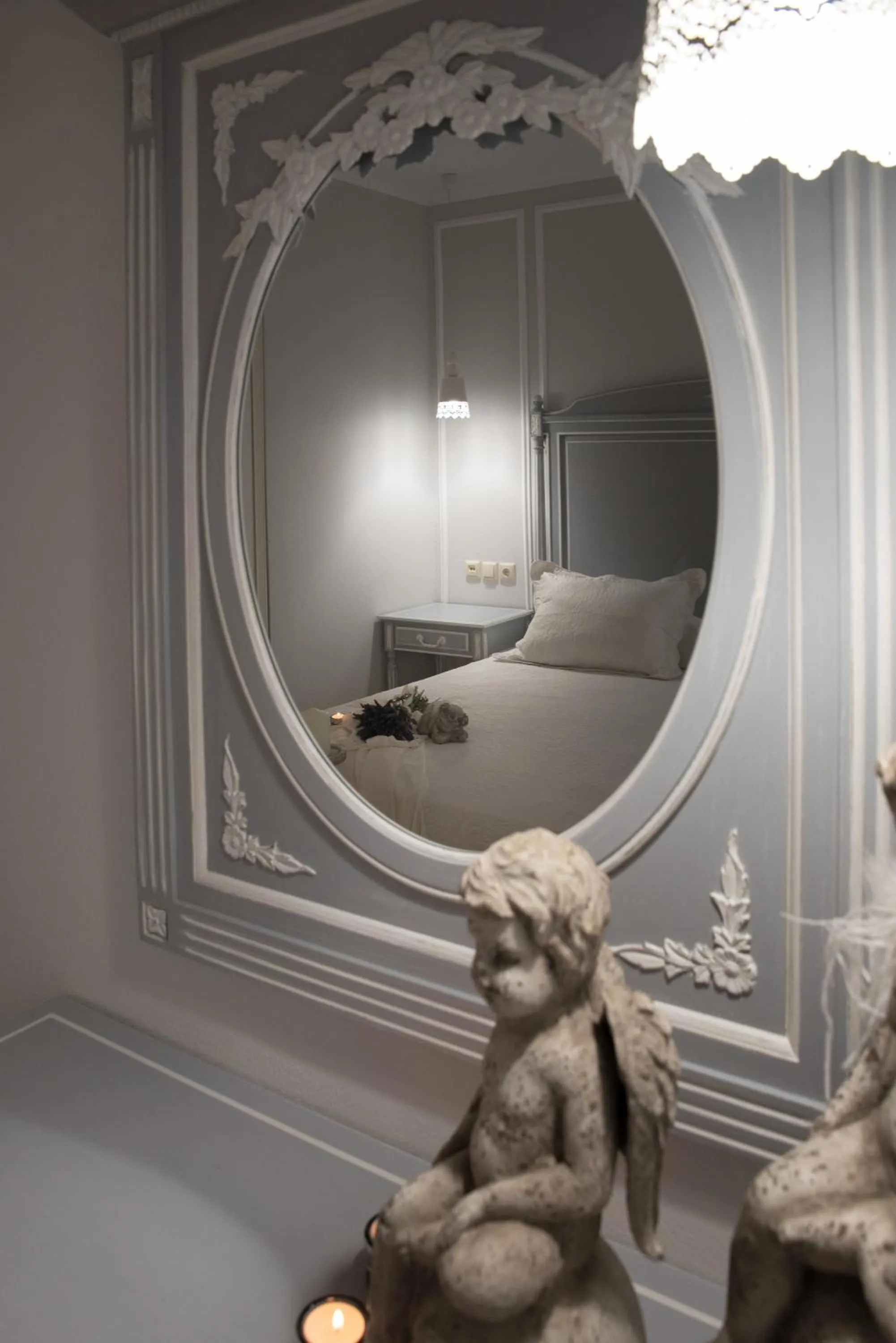 Decorative detail in Stelios Gardens