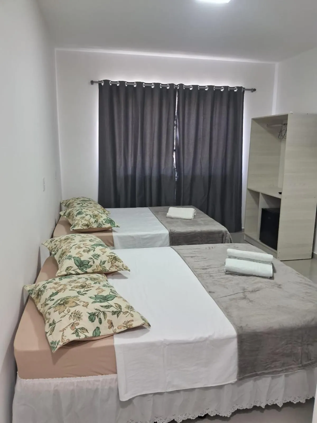 Bed in Pousada casa da amizade