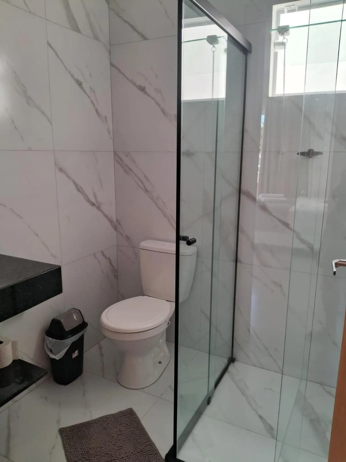 Shower in Pousada casa da amizade