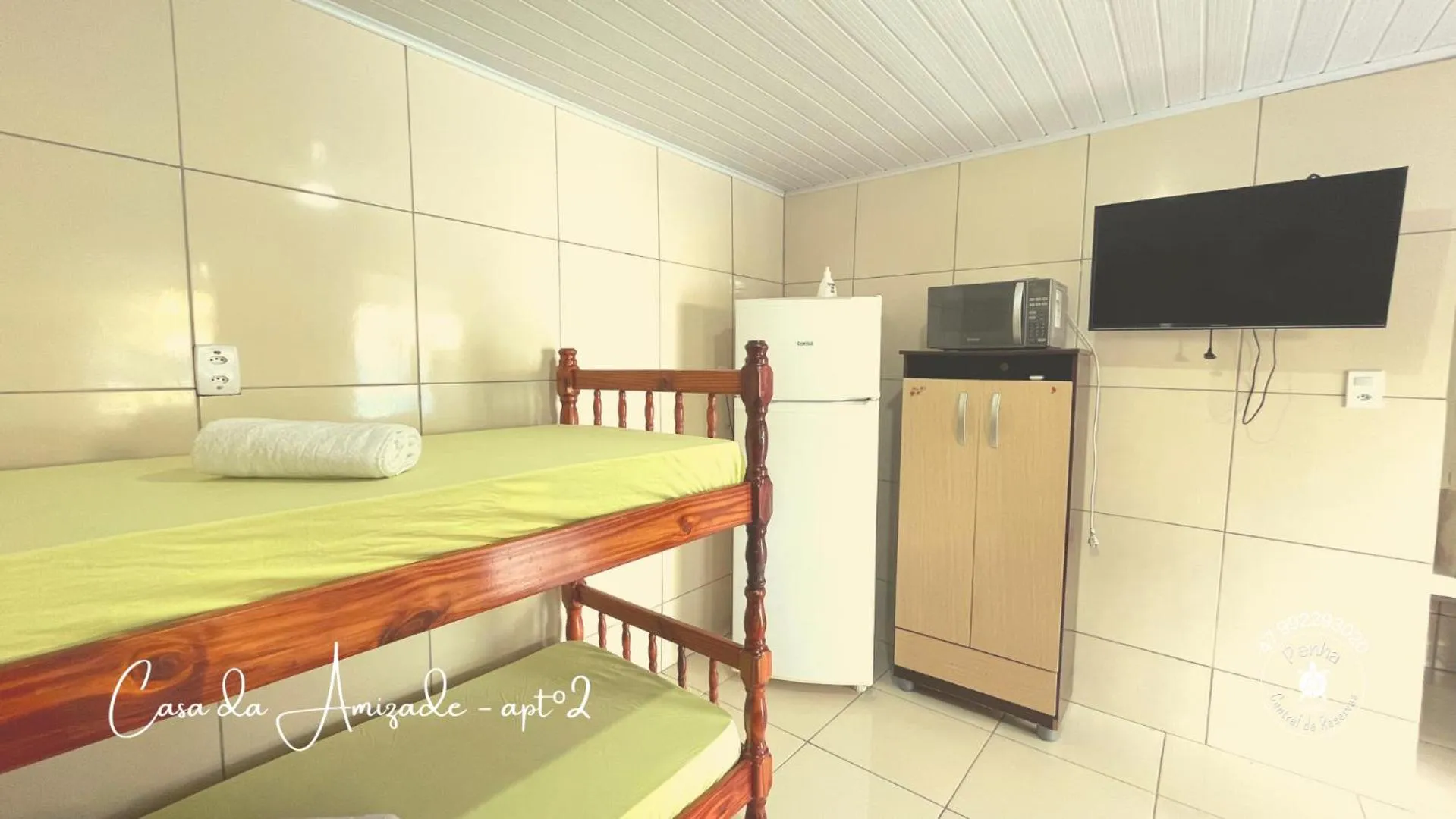 Quadruple Room in Pousada casa da amizade