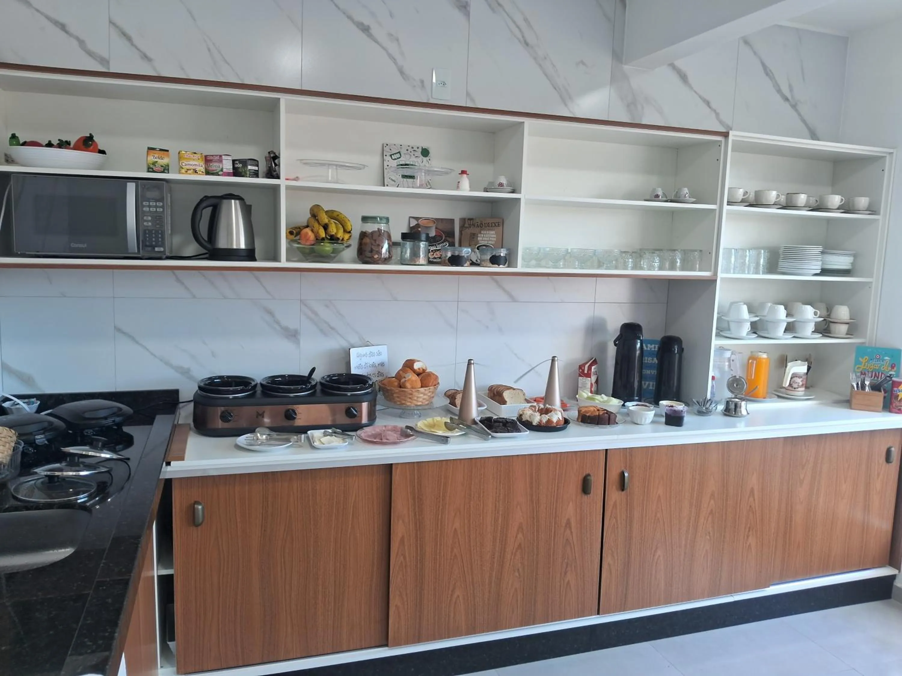 Breakfast in Pousada casa da amizade