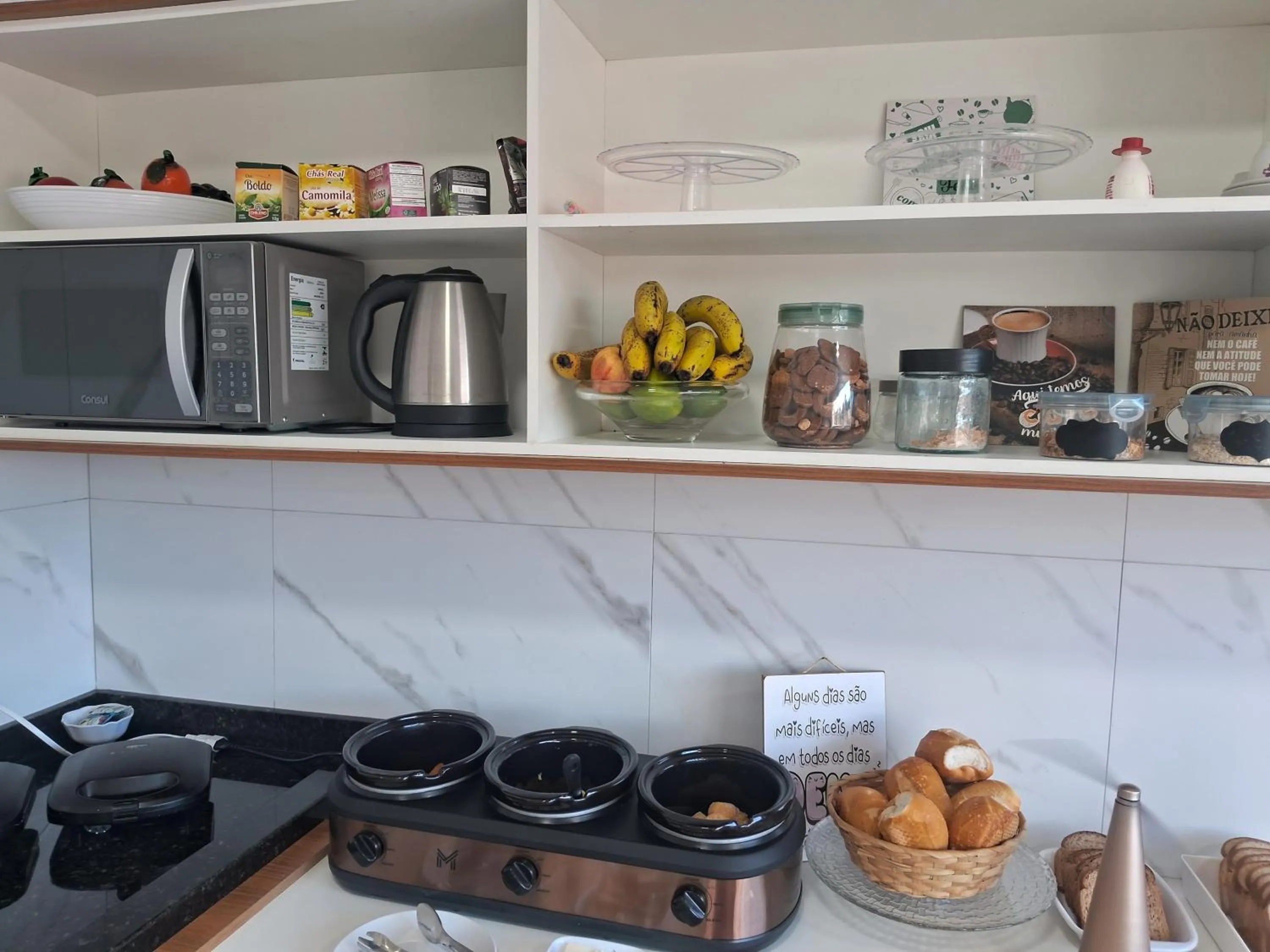 Food and drinks in Pousada casa da amizade