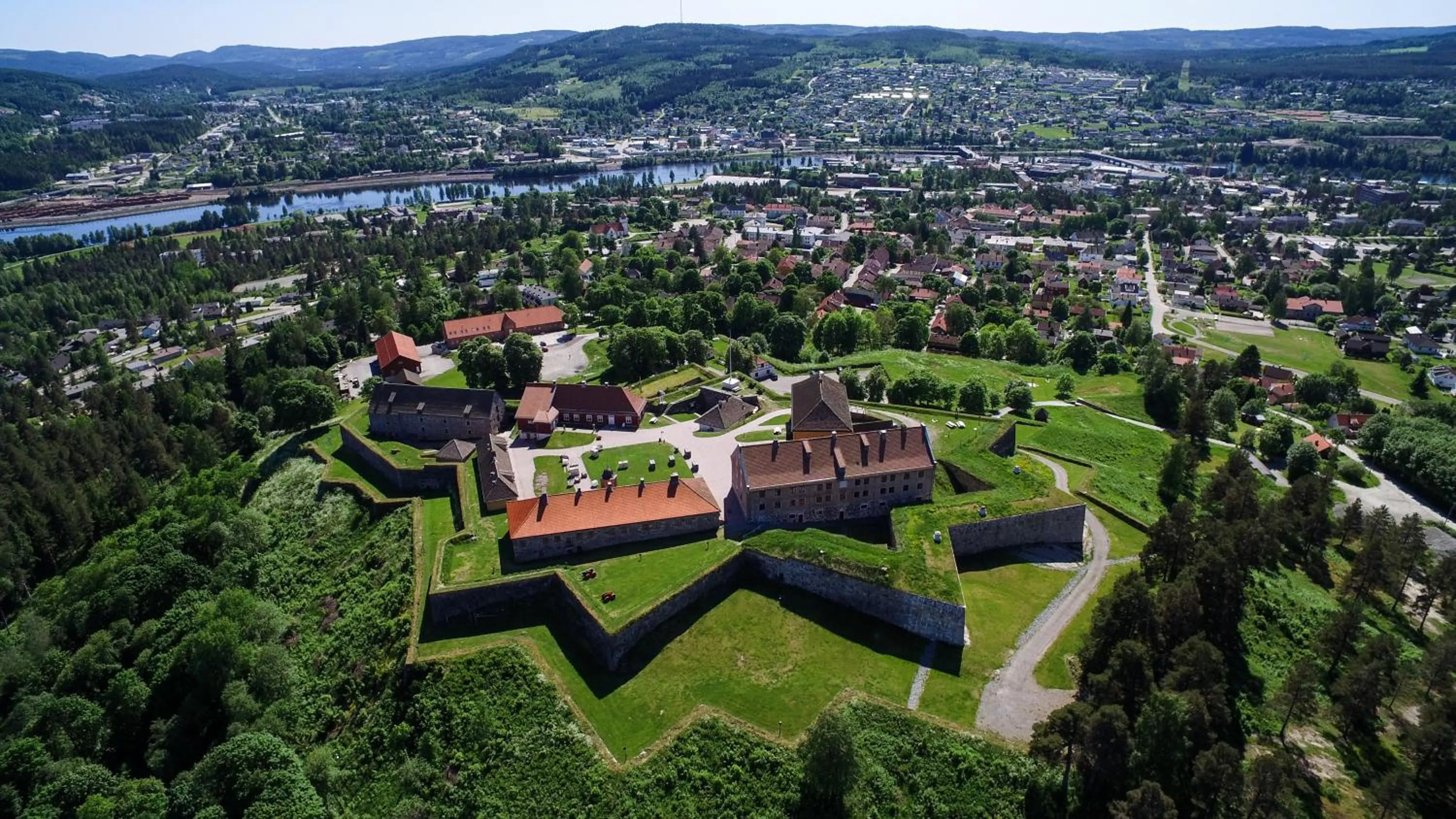 Bird's eye view in Kongsvinger Castle Hotel & Resort