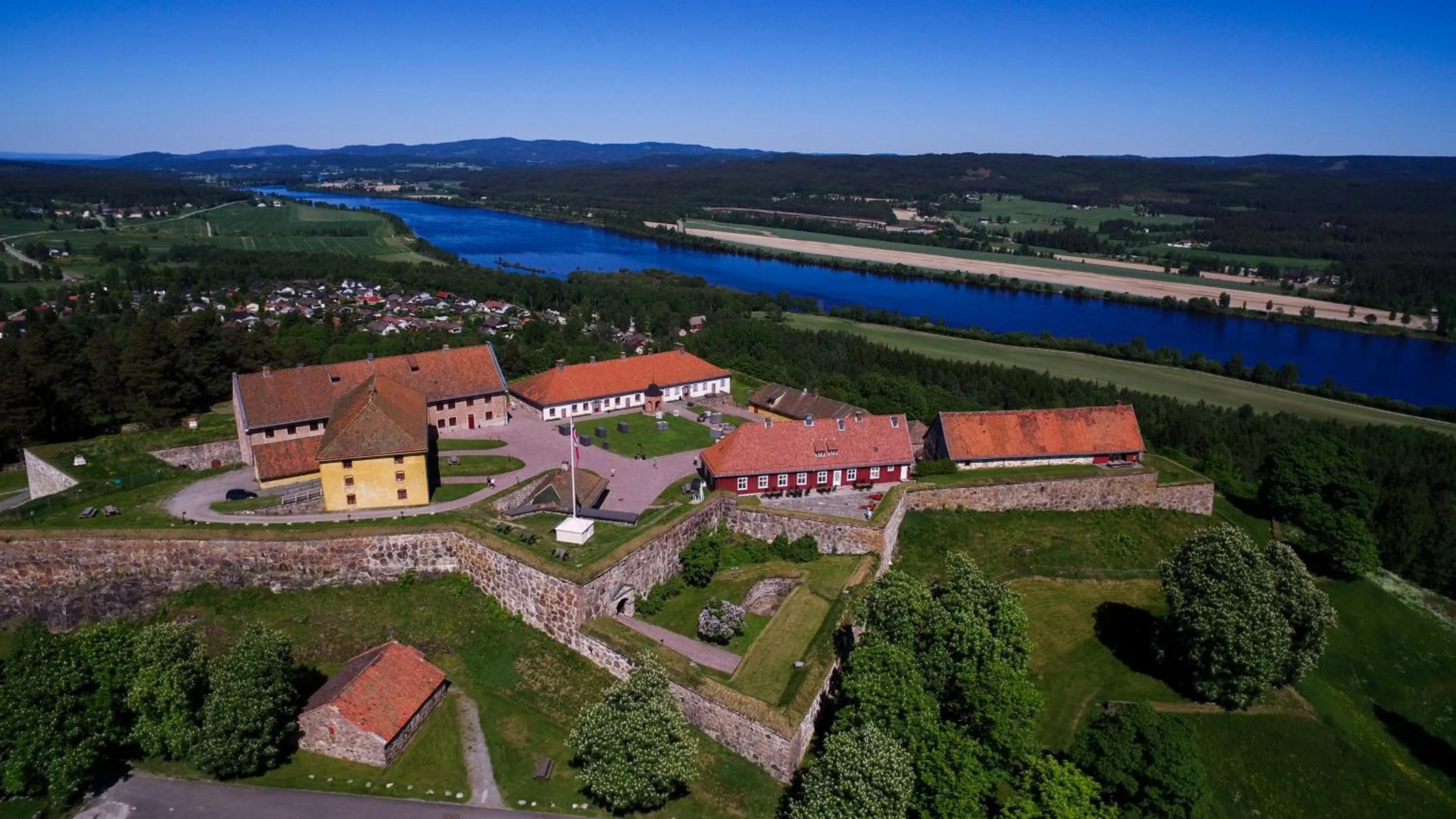 Bird's eye view in Kongsvinger Castle Hotel & Resort