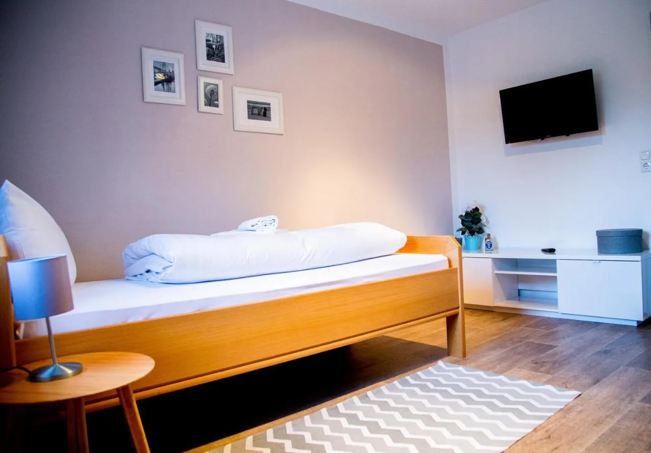 Bedroom, Bed in Gasthof Ruckriegel