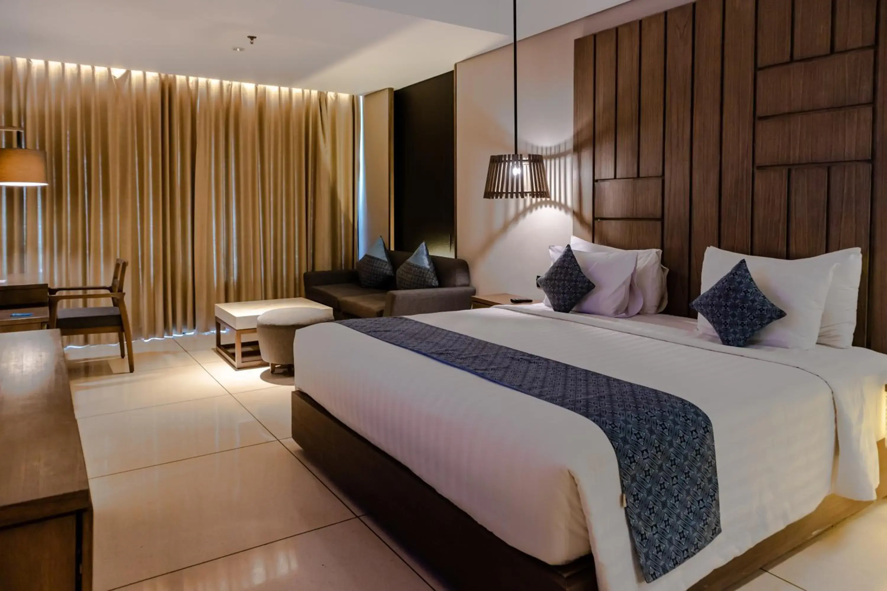 Bed in Wyndham Tamansari Jivva Resort Bali Bed in Wyndham Tamansari Jivva Resort Bali