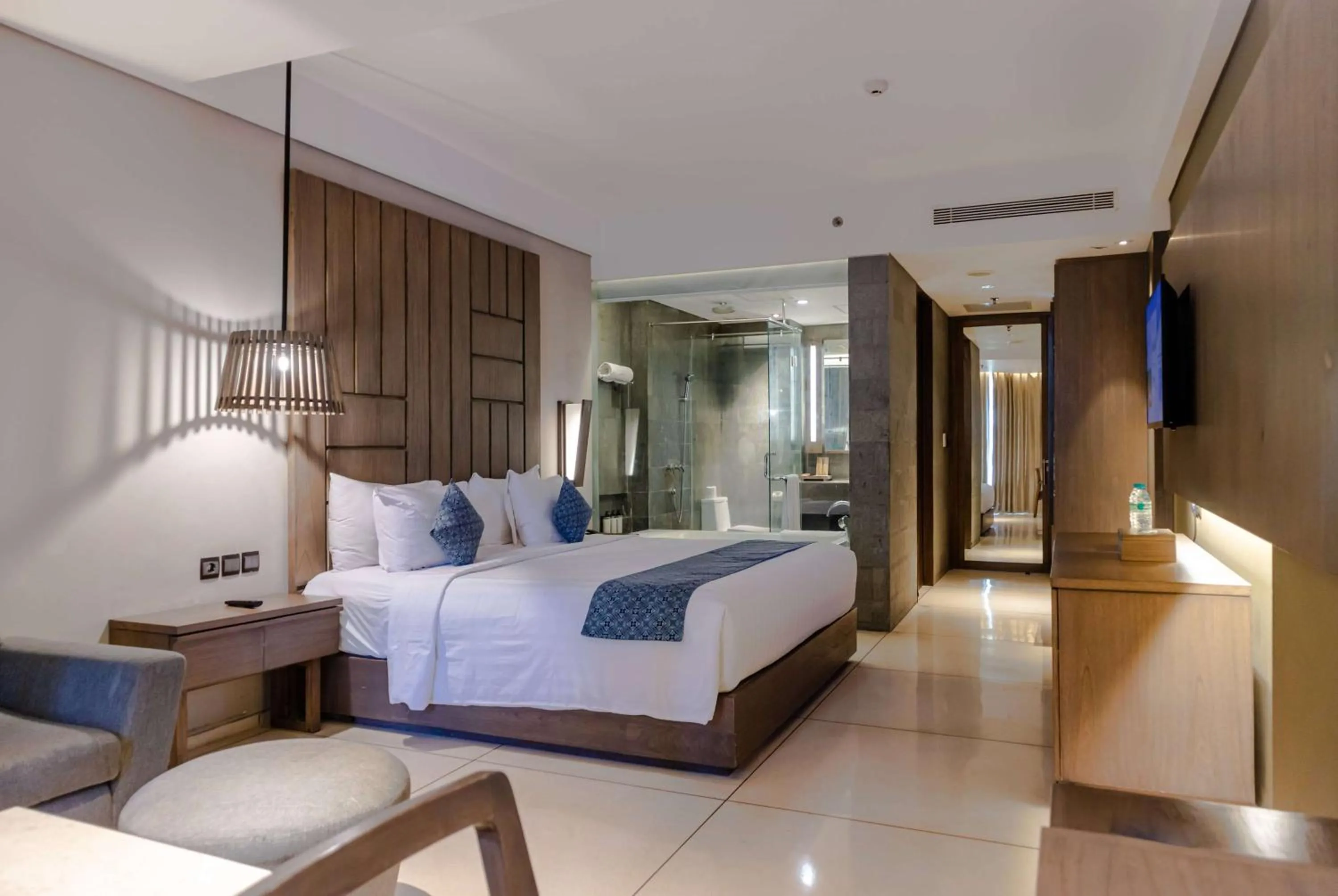 Photo of the whole room, Bed in Wyndham Tamansari Jivva Resort Bali