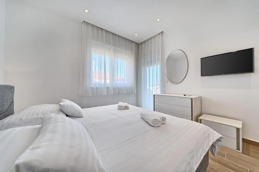 Bed in Hotel Trogirski Dvori