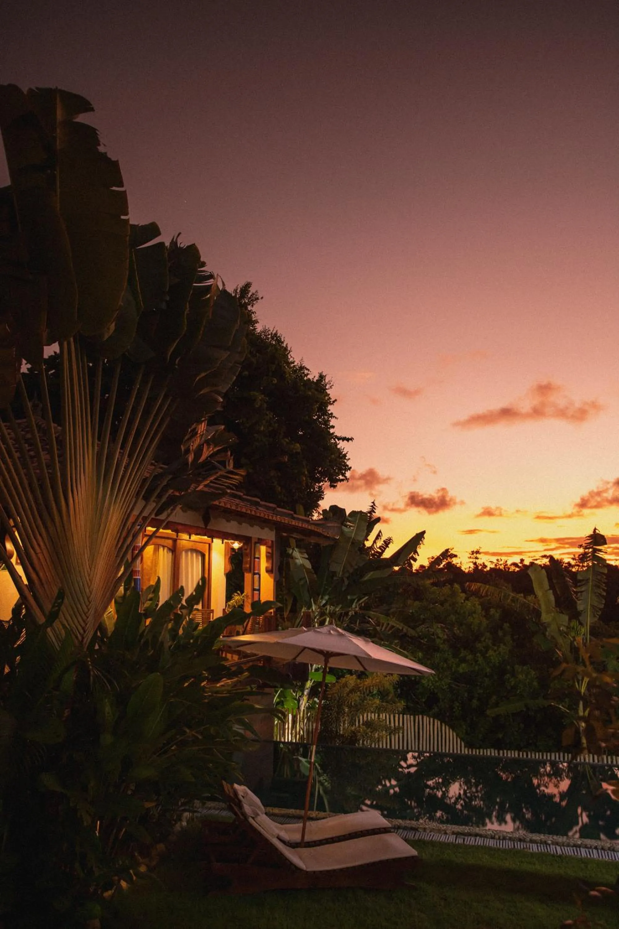 Sunset in Sagui Boutique Hotel