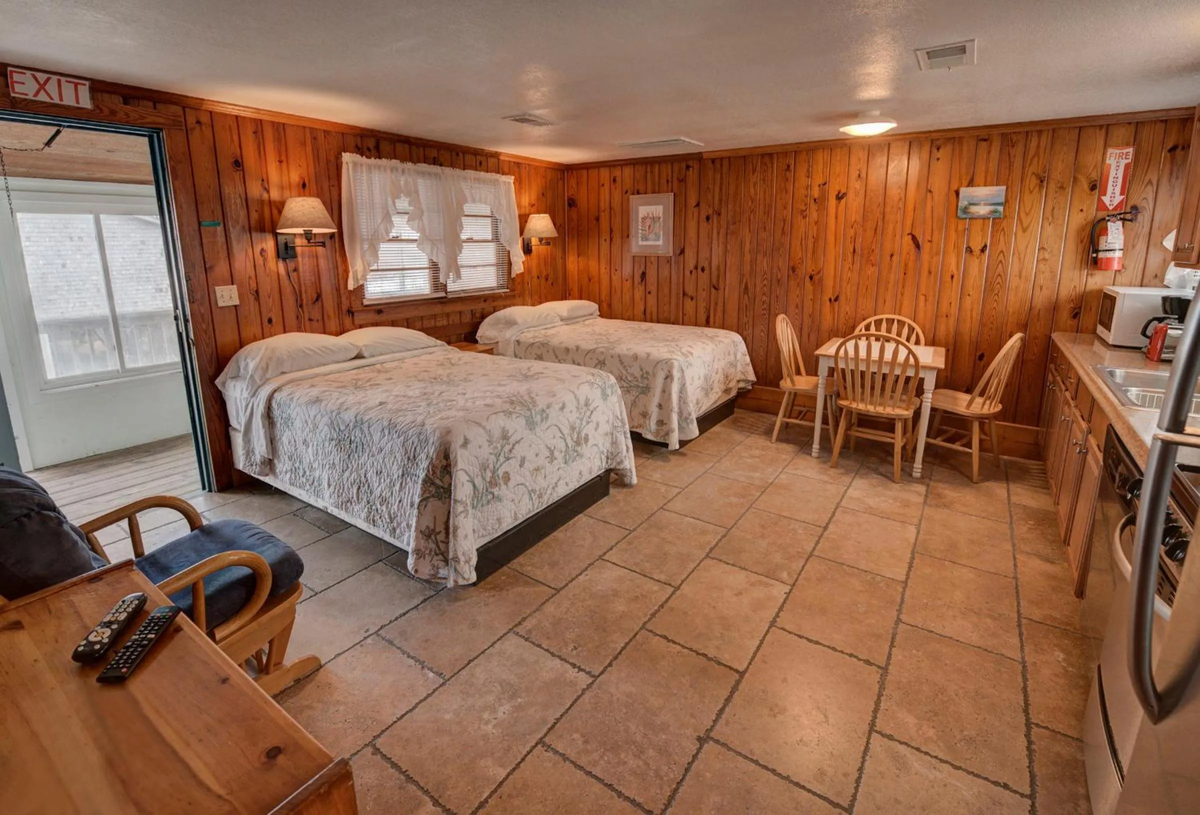 Bed in Outer Banks Motel