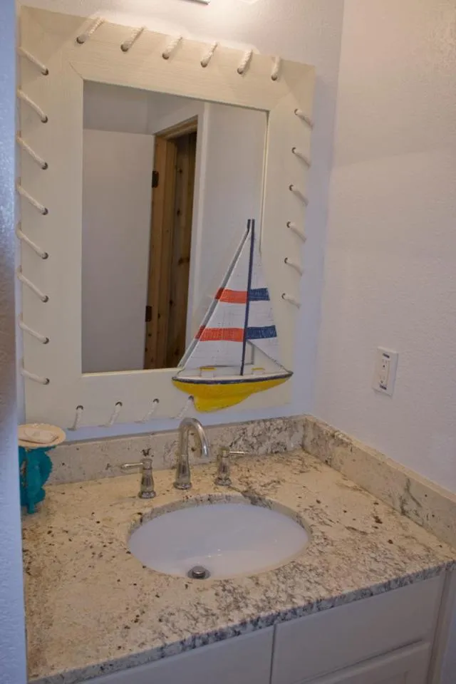 Bathroom in Outer Banks Motel