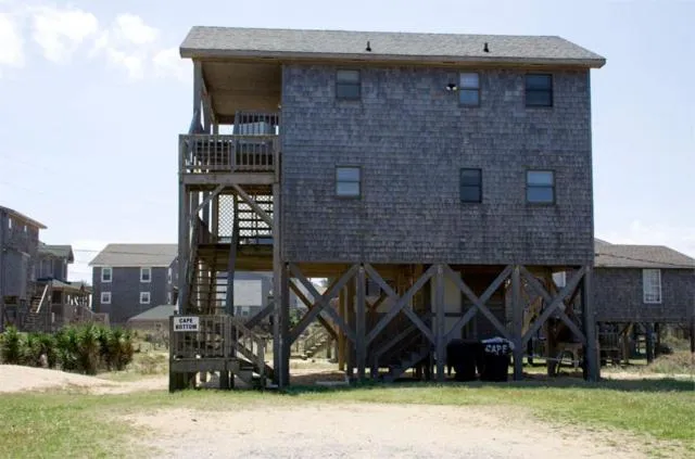 Facade/entrance in Outer Banks Motel