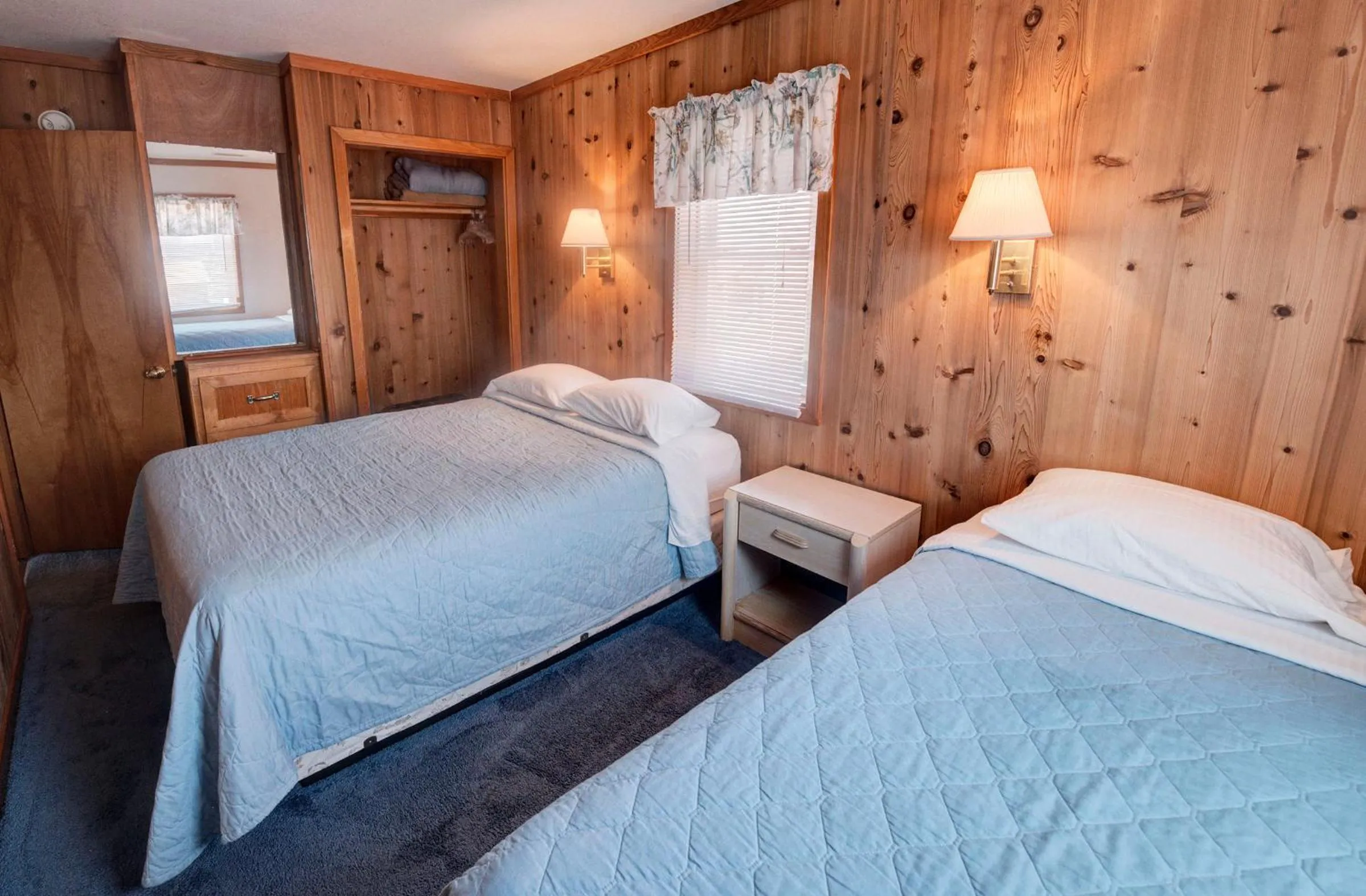 Bed in Outer Banks Motel