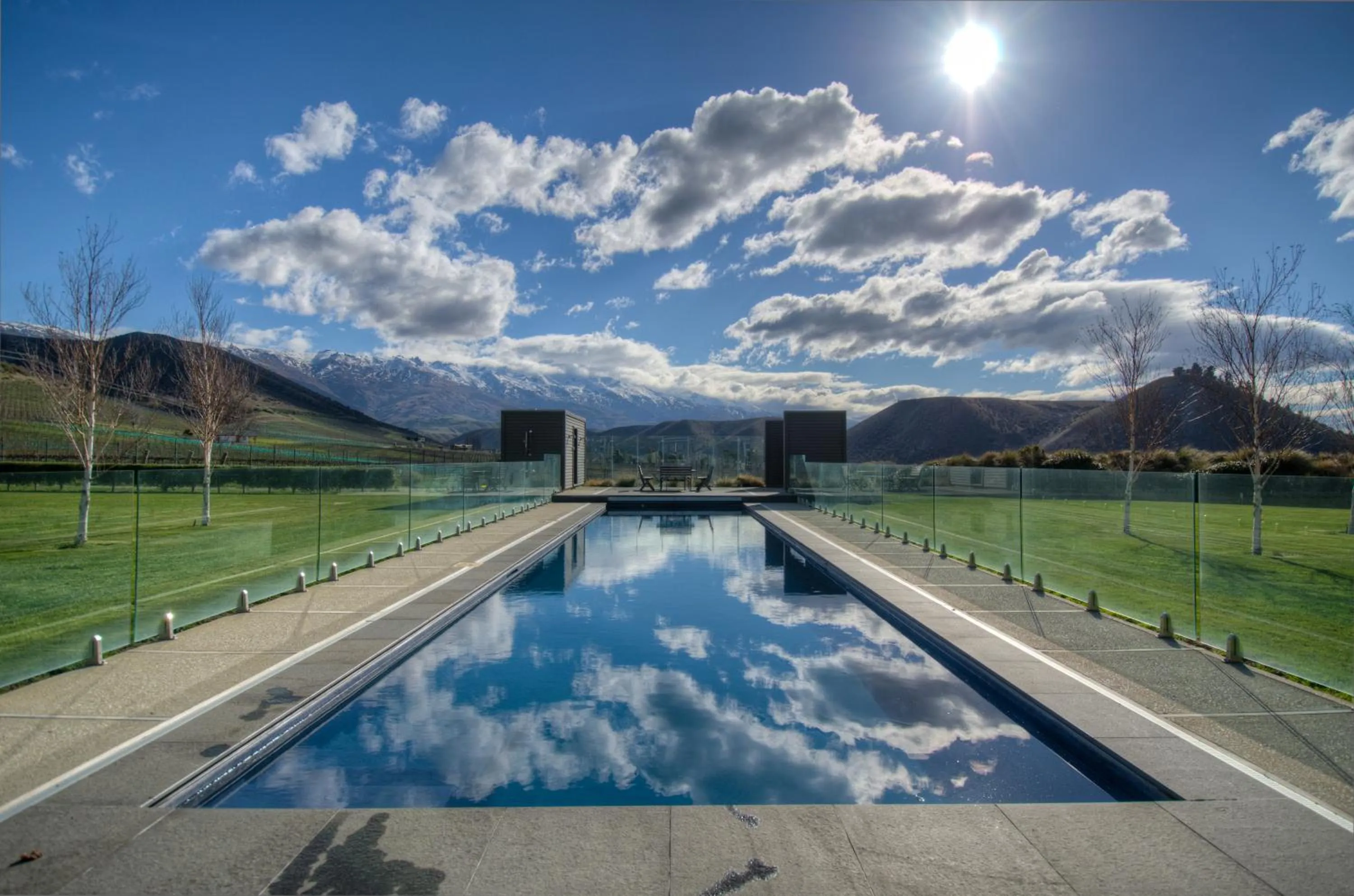 Swimming pool in Mt Michael Lodge