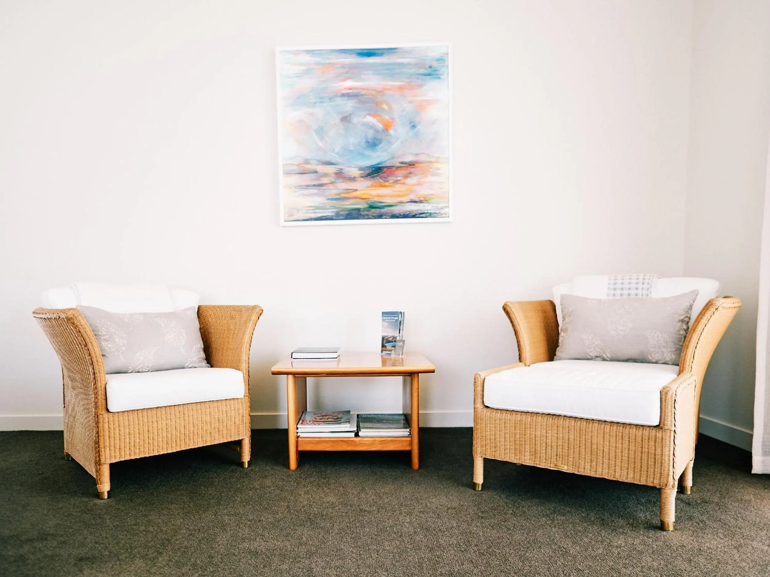 Seating area in Mt Michael Lodge