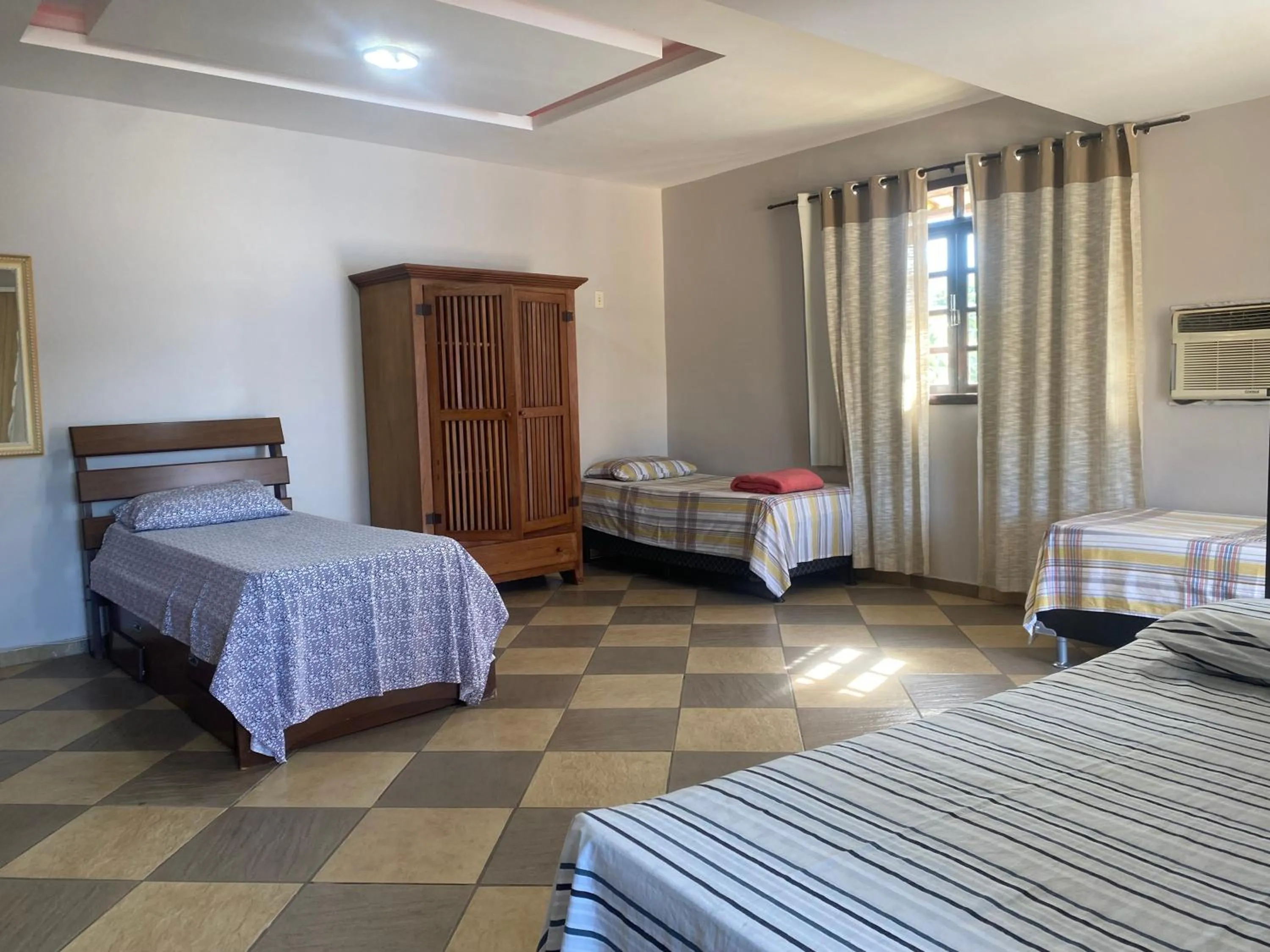 Kitchen or kitchenette, Bed in Pousada MK TOUR