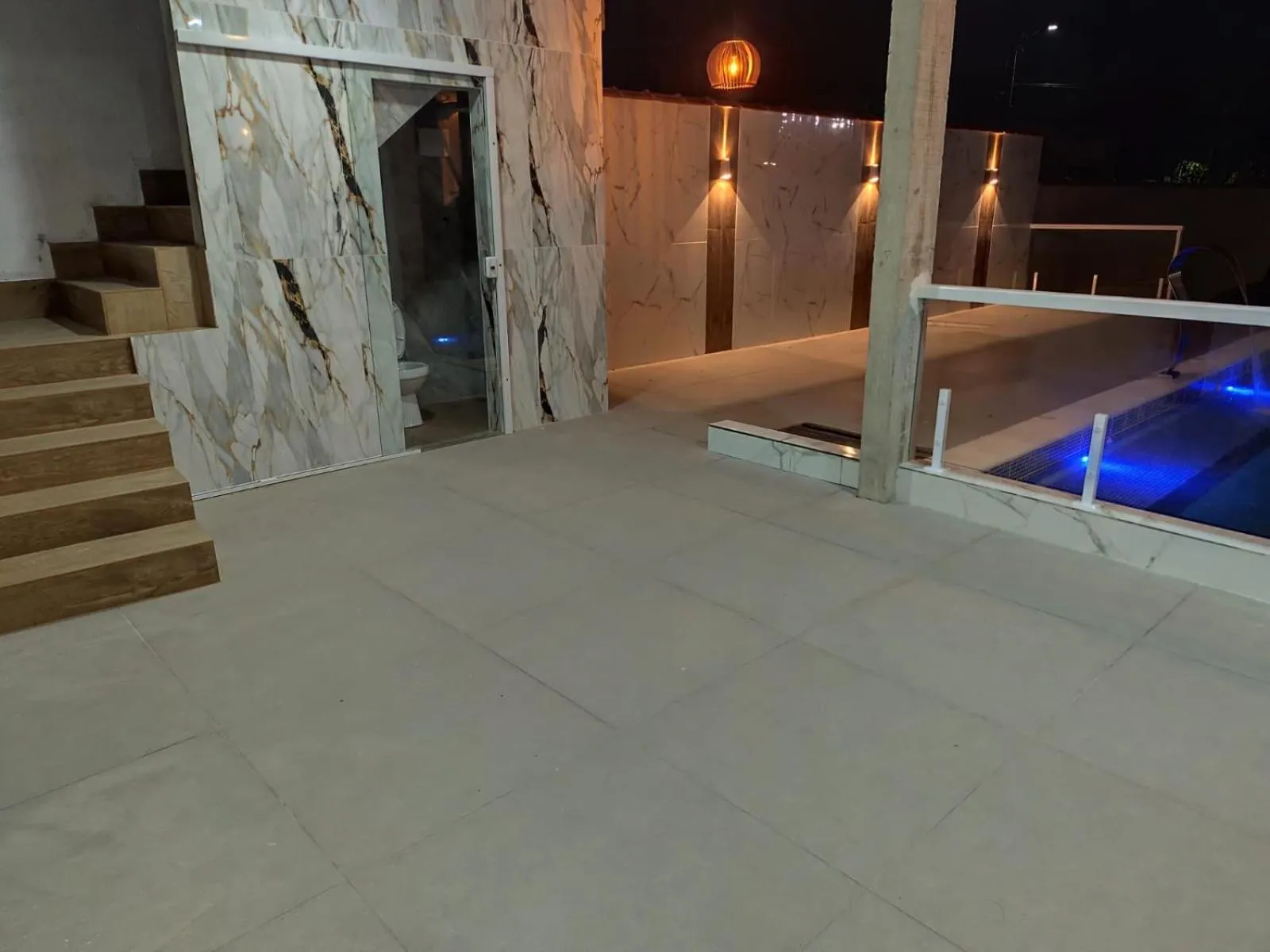 Pool view in Pousada MK TOUR