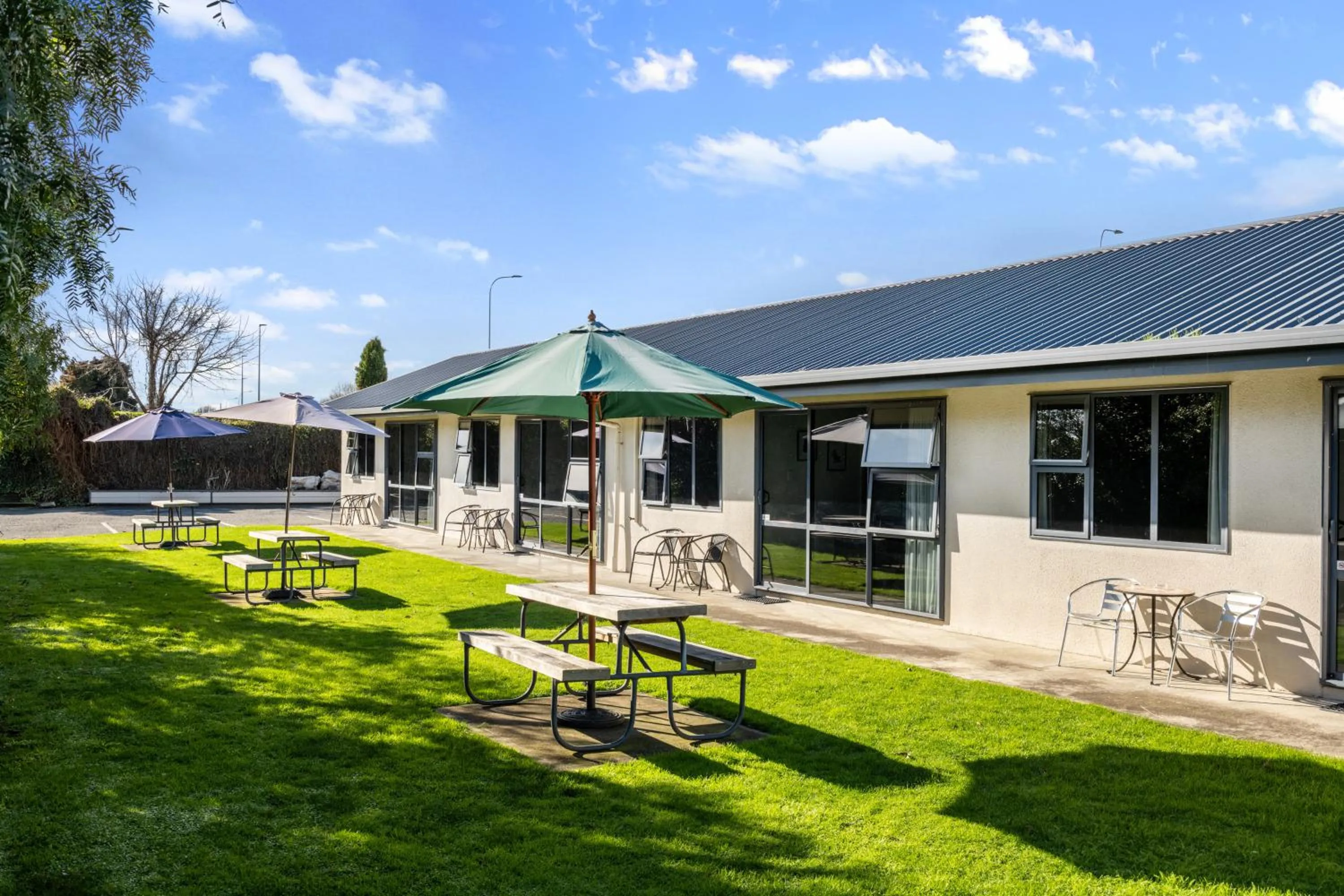 Garden in Grove Park Motor Lodge