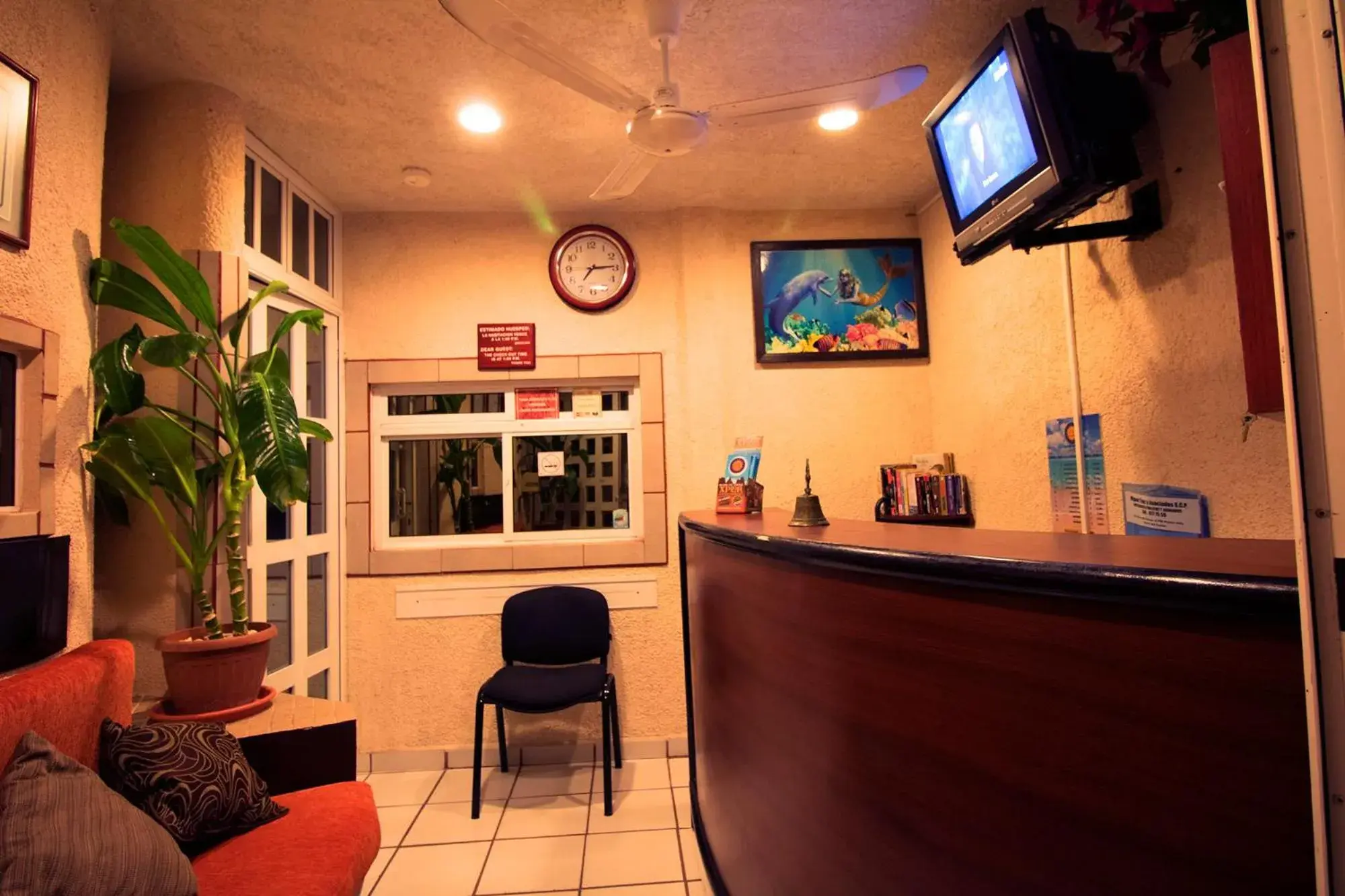 Lobby or reception in Hotel Sol Caribe Lobby or reception in Hotel Sol Caribe