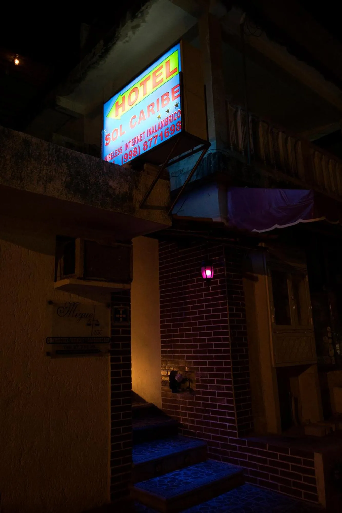 Facade/entrance in Hotel Sol Caribe