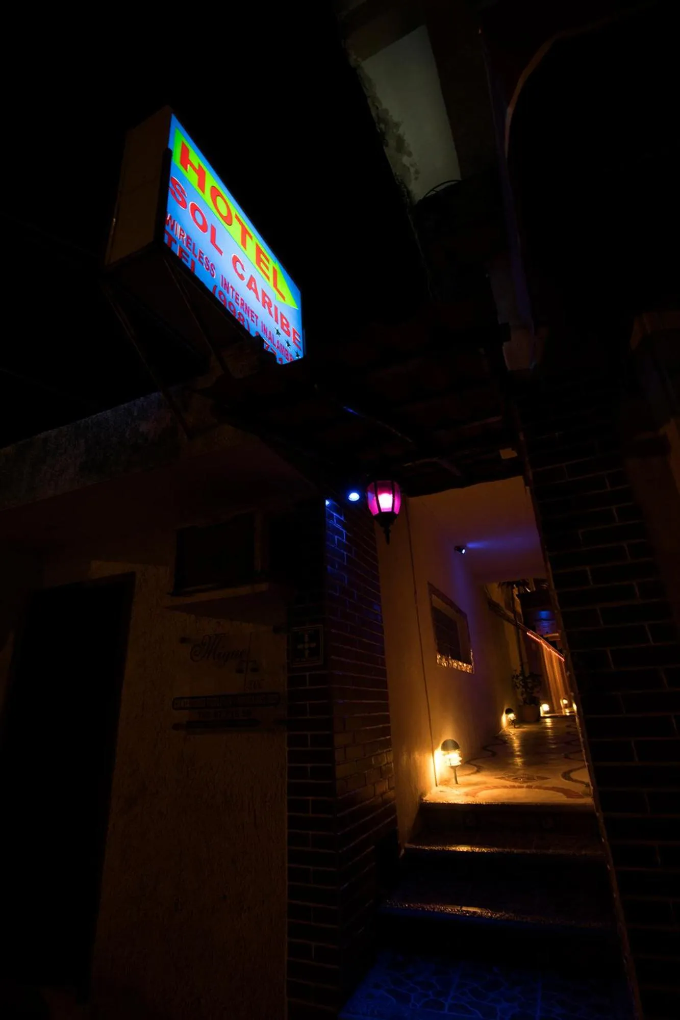 Facade/entrance in Hotel Sol Caribe