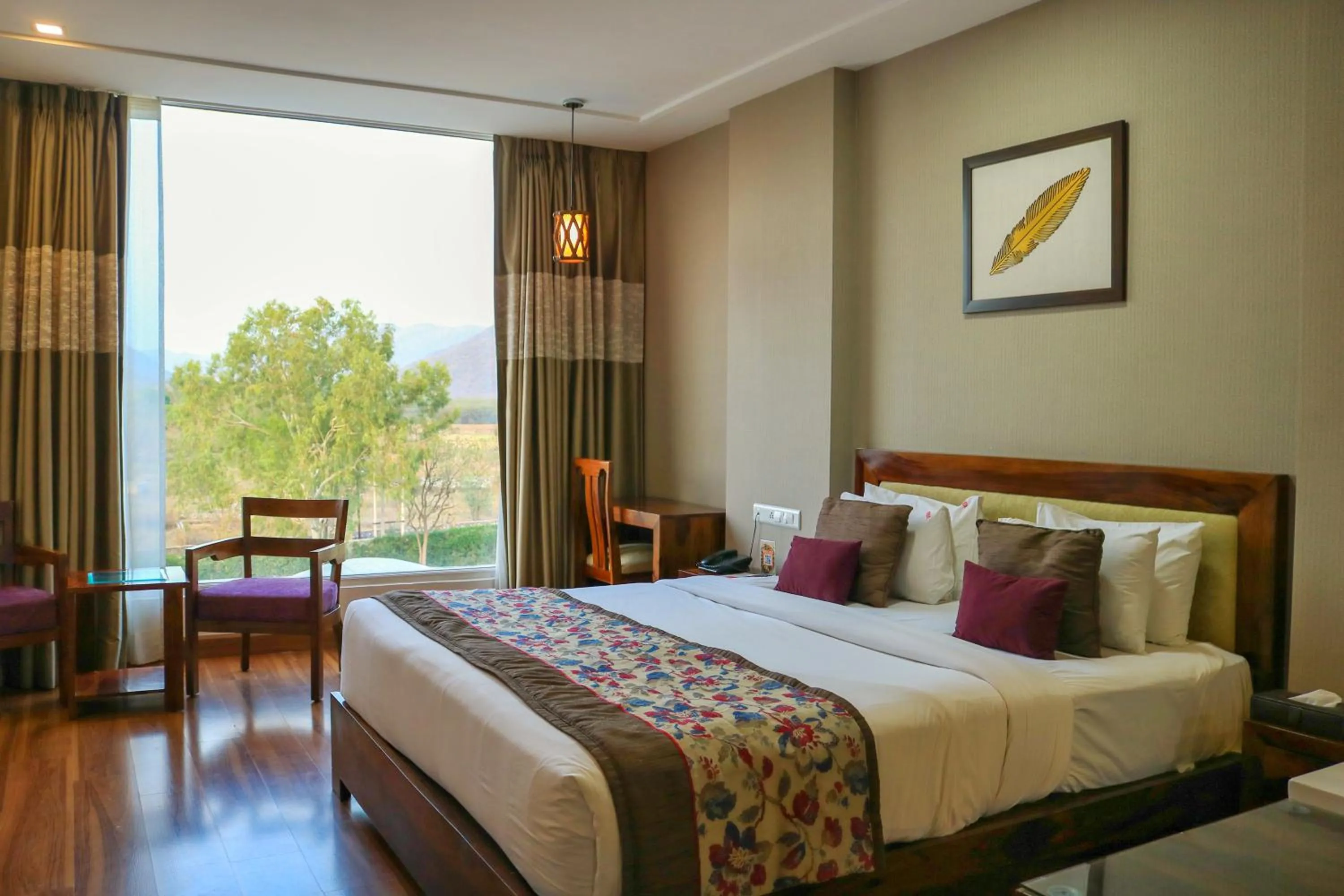Photo of the whole room, Bed in Brahma Horizon Hotel & Spa - Pushkar