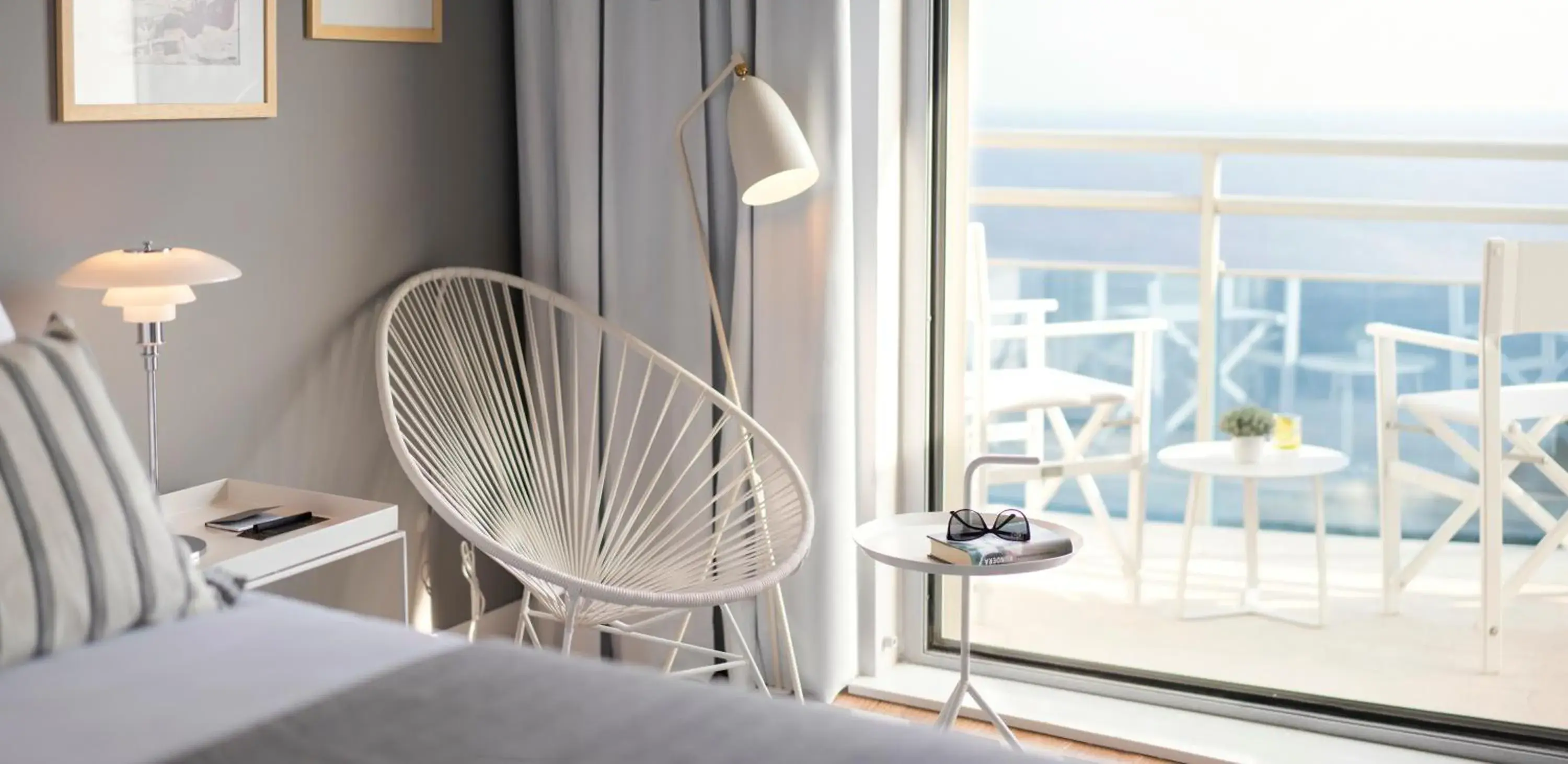 Balcony/Terrace, Bed in Hotel Bellevue Dubrovnik Balcony/Terrace, Bed in Hotel Bellevue Dubrovnik