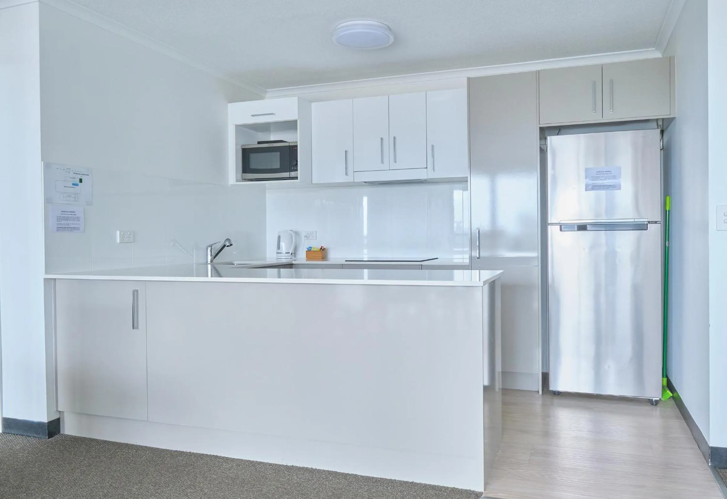 Kitchen or kitchenette in River Plaza Apartments Brisbane Southbank