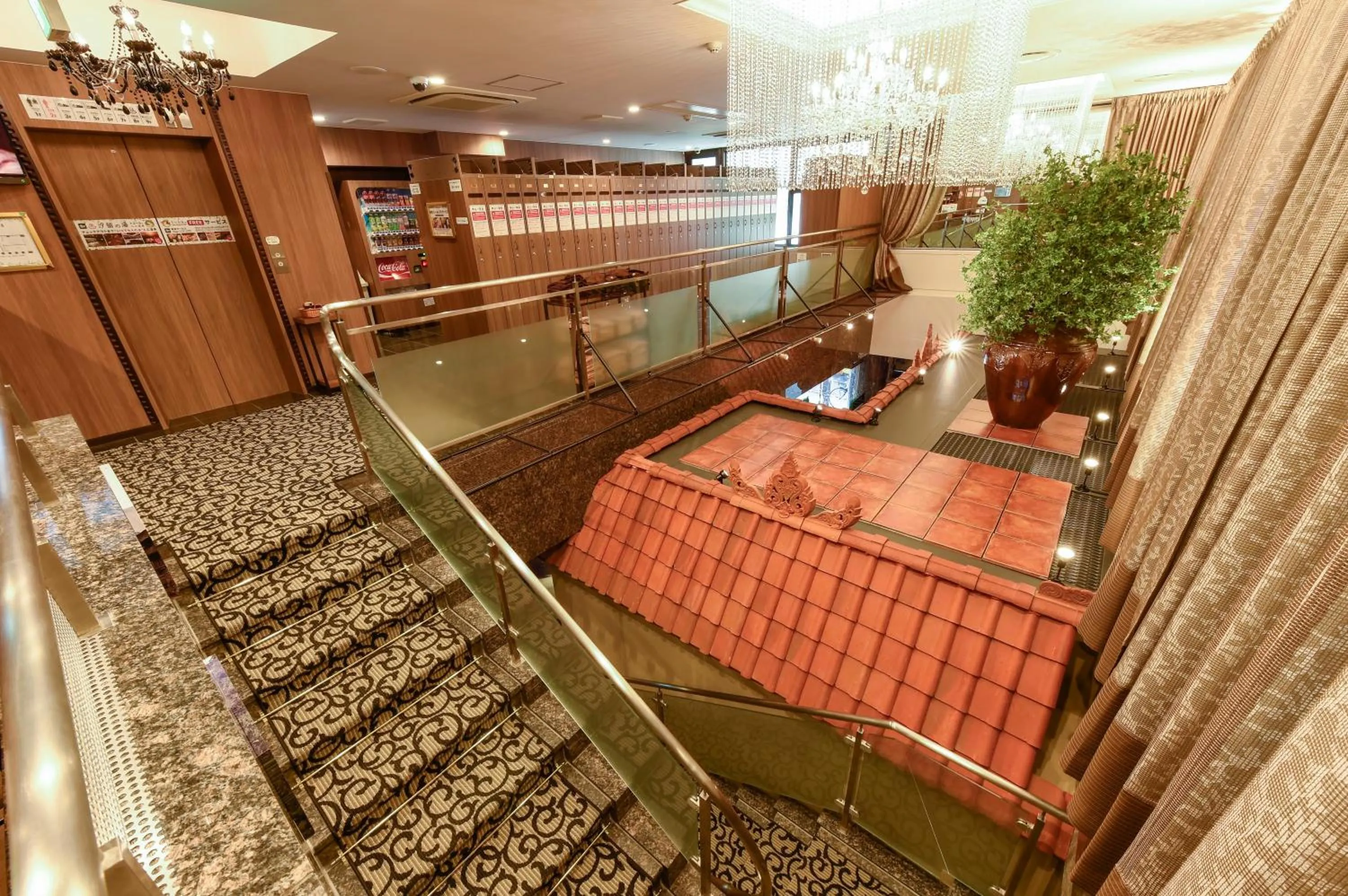 Decorative detail in Anshin oyado woman Tokyo Ginza shiodome - Women Only