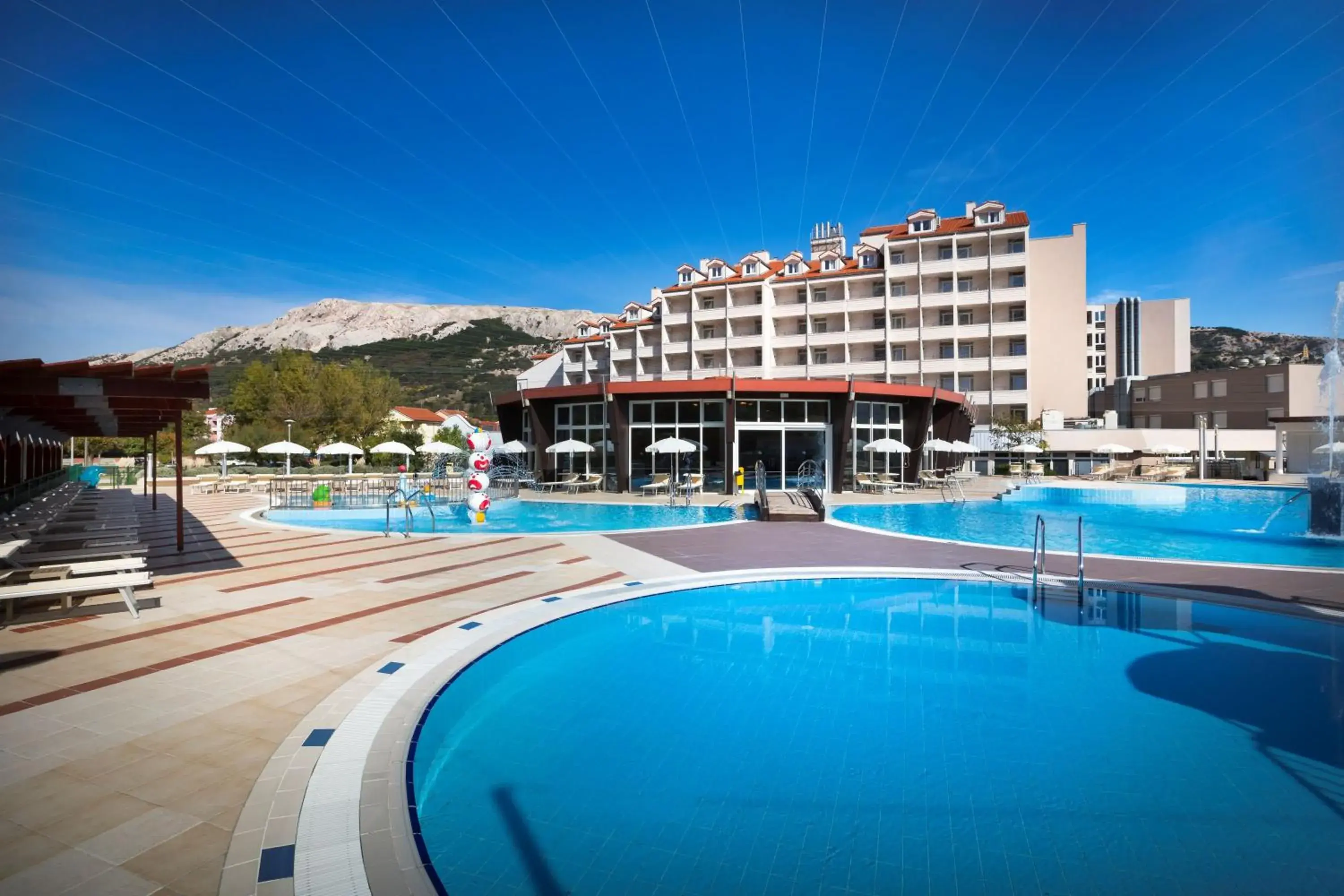 Property building in Sunny Baška Hotel by Valamar Property building in Sunny Baška Hotel by Valamar