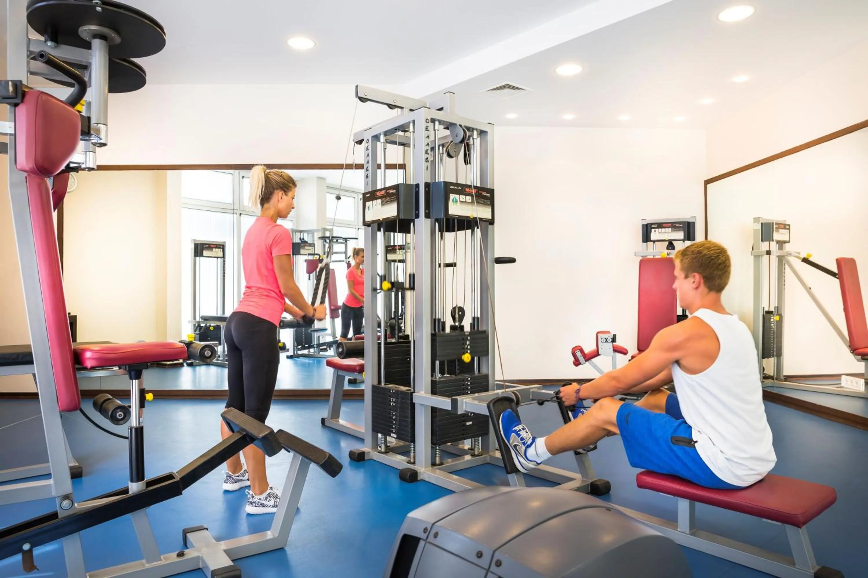 Fitness centre/facilities in Sunny Baška Hotel by Valamar