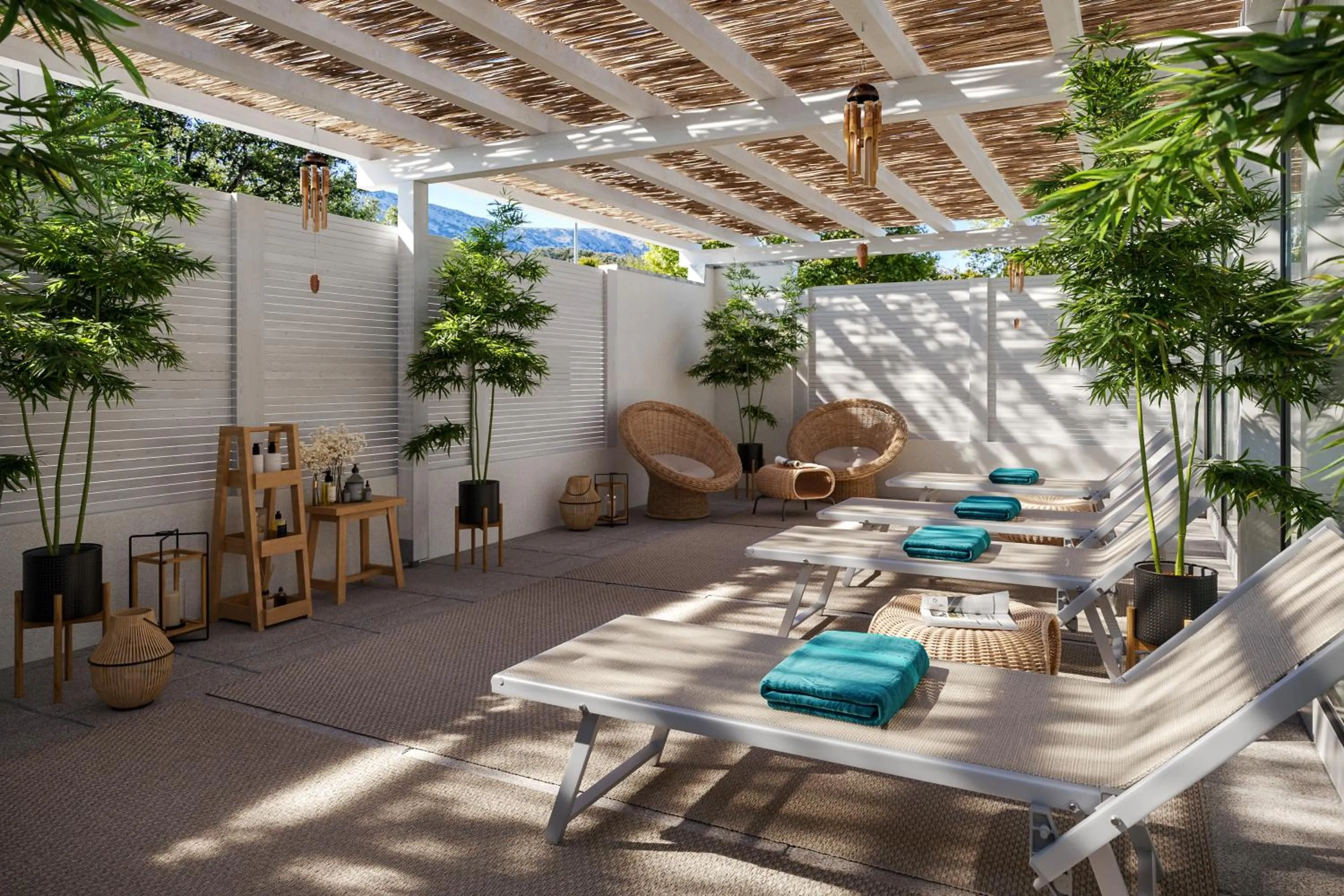 Garden in Sunny Baška Hotel by Valamar