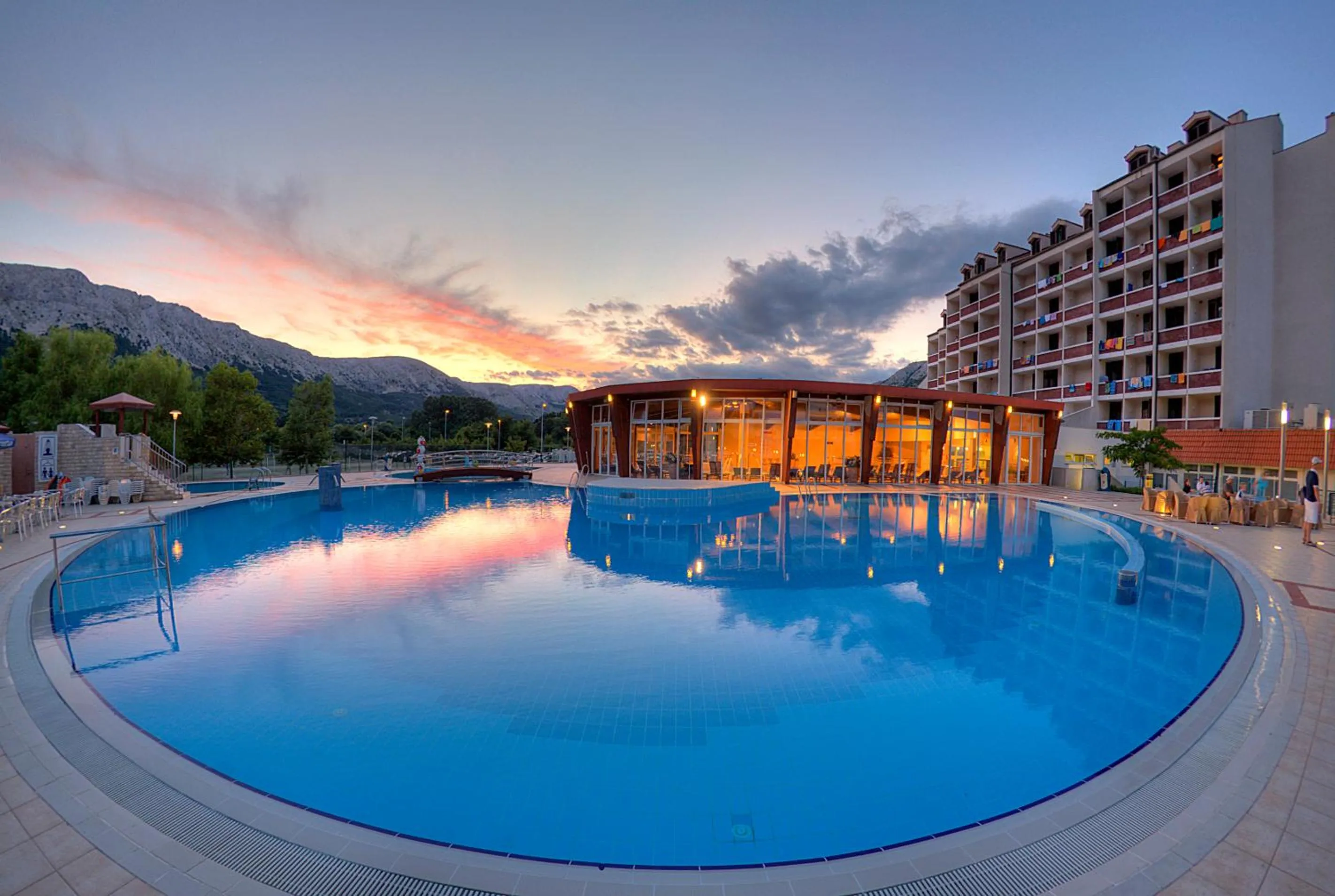 Swimming pool in Sunny Baška Hotel by Valamar