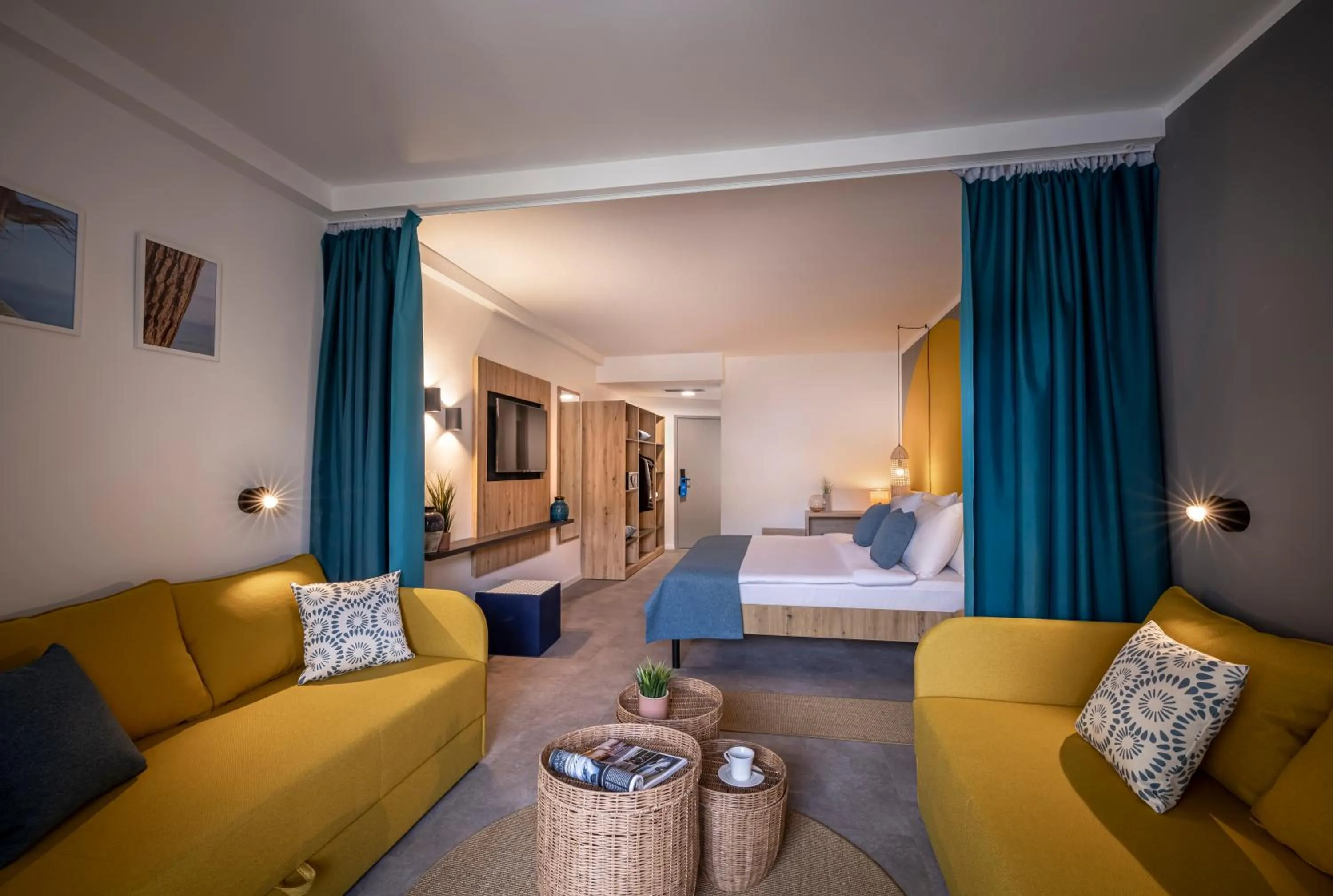 Photo of the whole room, Bed in Sunny Baška Hotel by Valamar