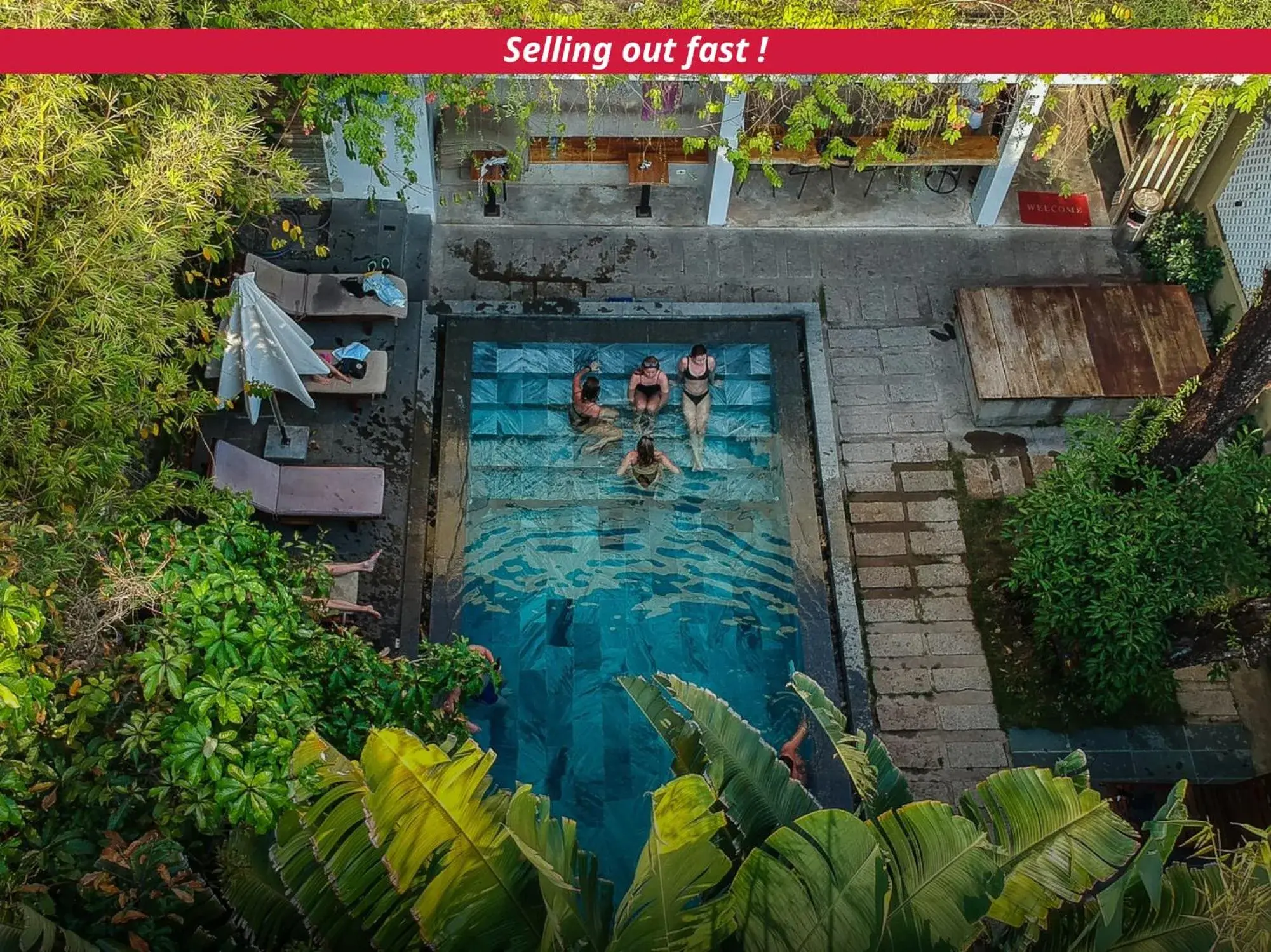 Swimming pool in 9Station Hostel & Bar Phu Quoc Swimming pool in 9Station Hostel & Bar Phu Quoc