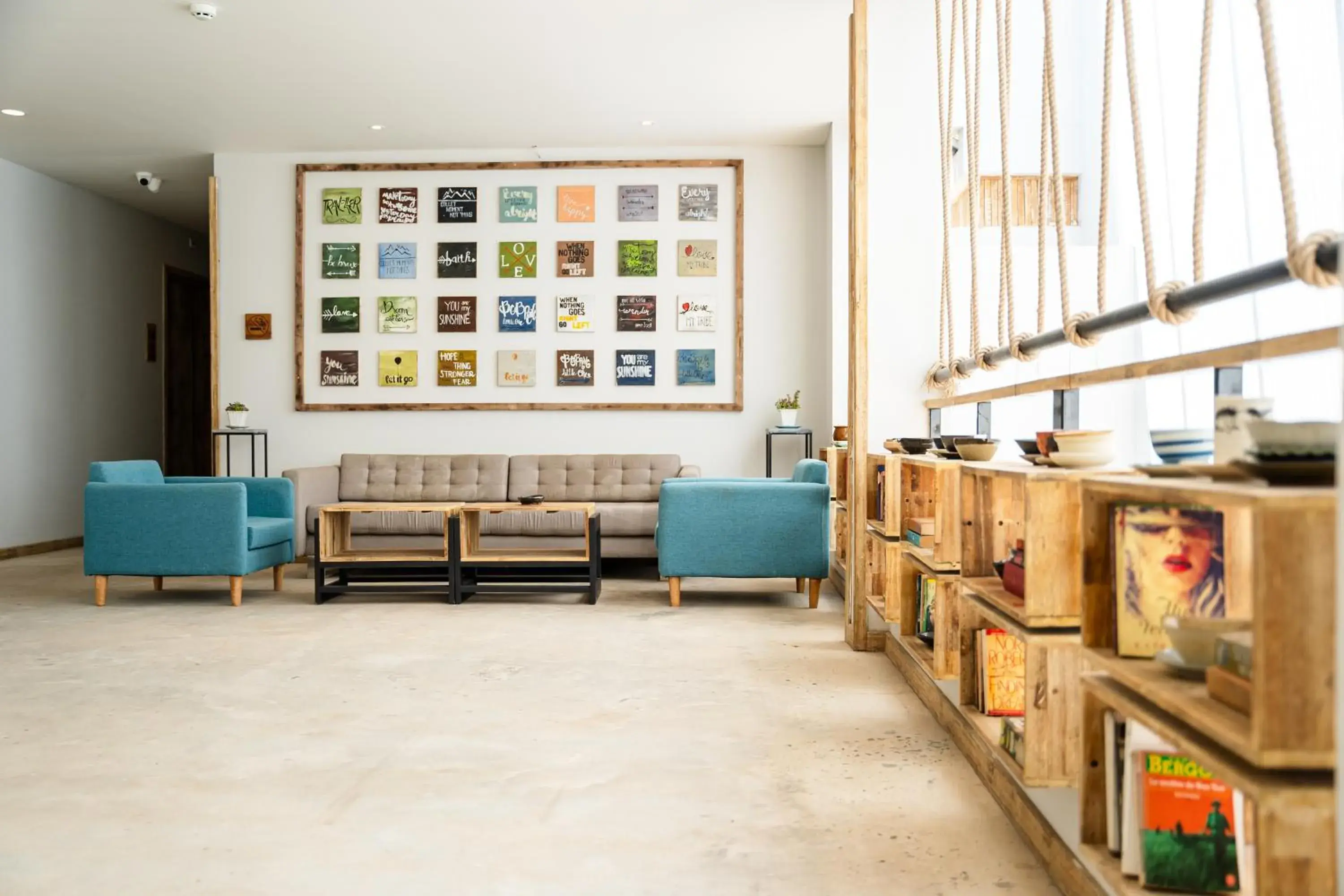 Library in 9Station Hostel & Bar Phu Quoc Library in 9Station Hostel & Bar Phu Quoc