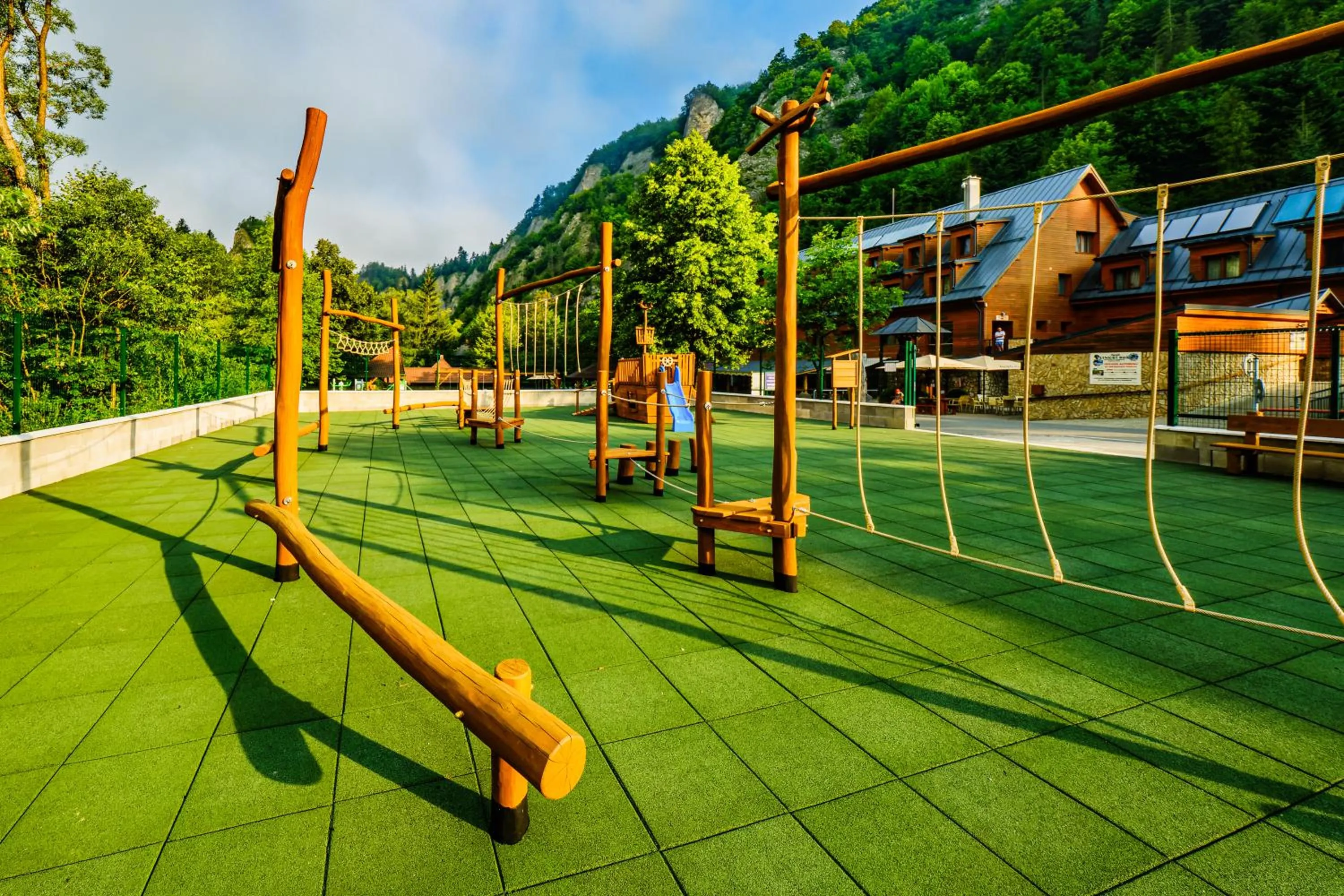 Children play ground in Chata Pieniny