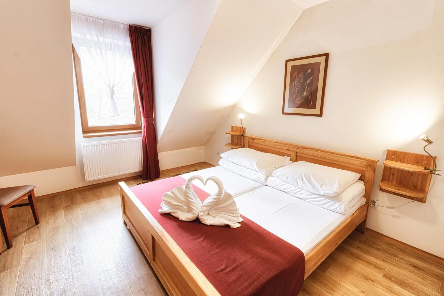 Bedroom, Bed in Chata Pieniny