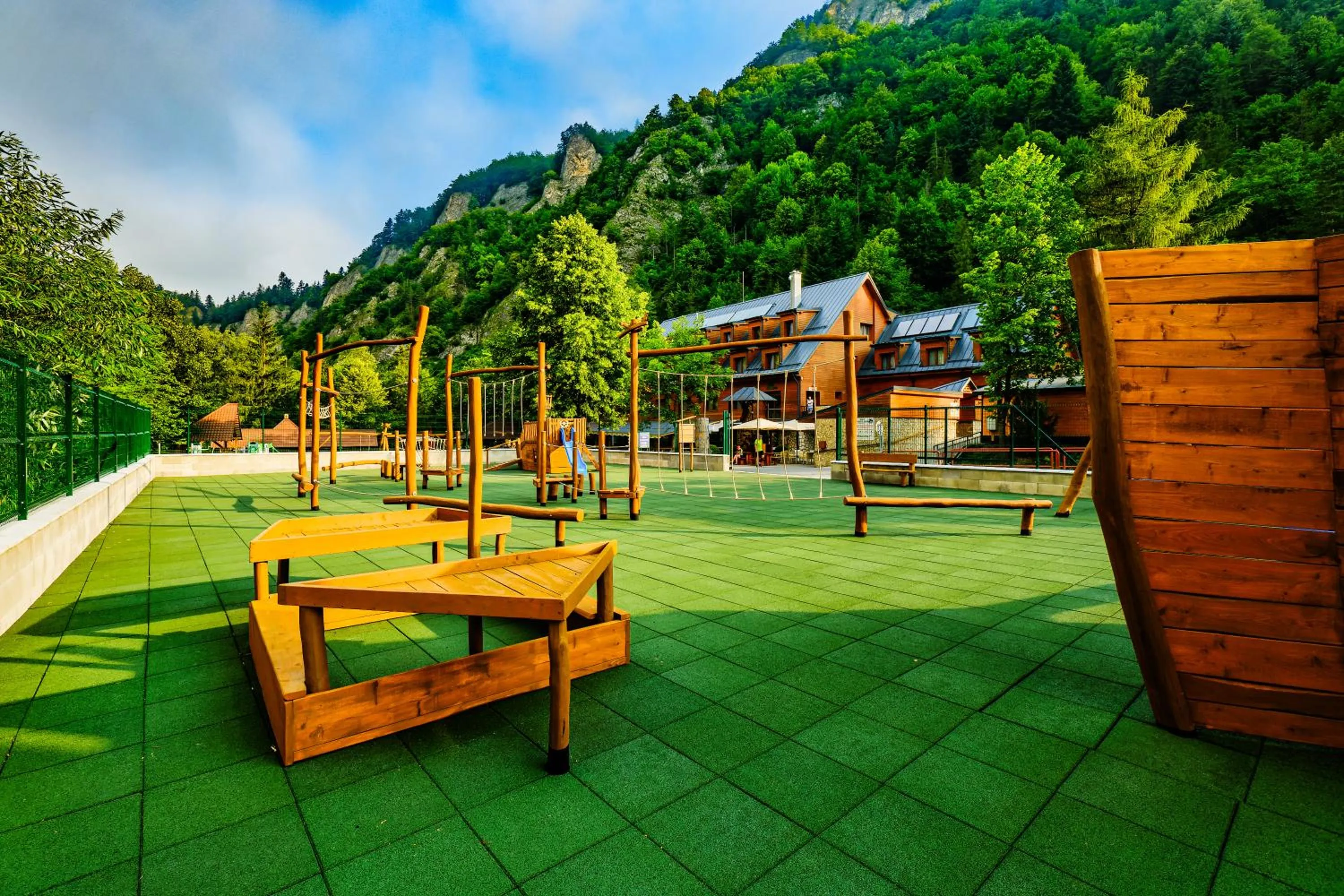 Children play ground in Chata Pieniny