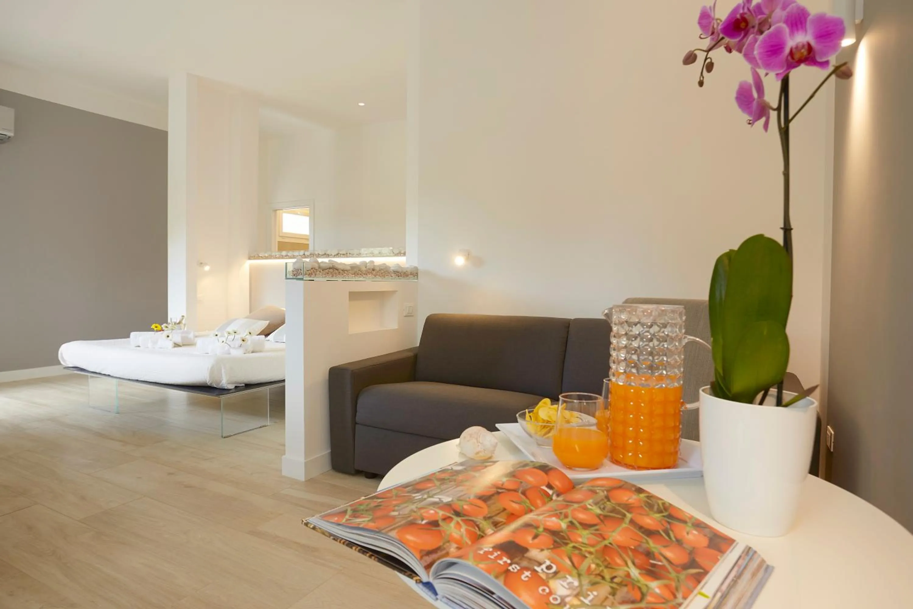 Decorative detail, Bed in B&B Mondello Design