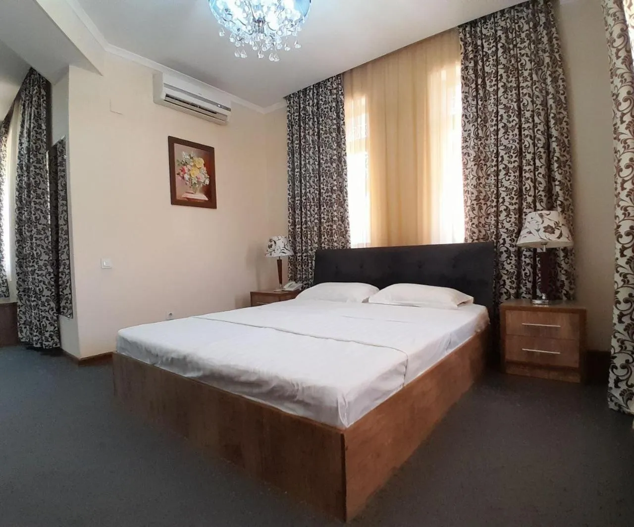 Bed in Hotel Bek Samarkand