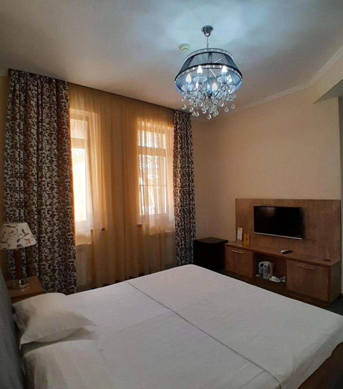 Bed in Hotel Bek Samarkand