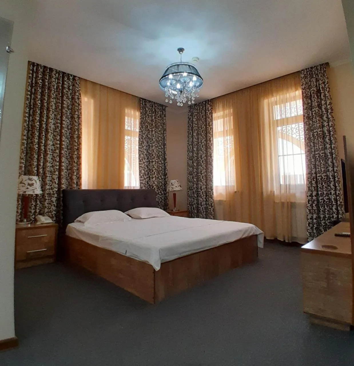 Bed in Hotel Bek Samarkand