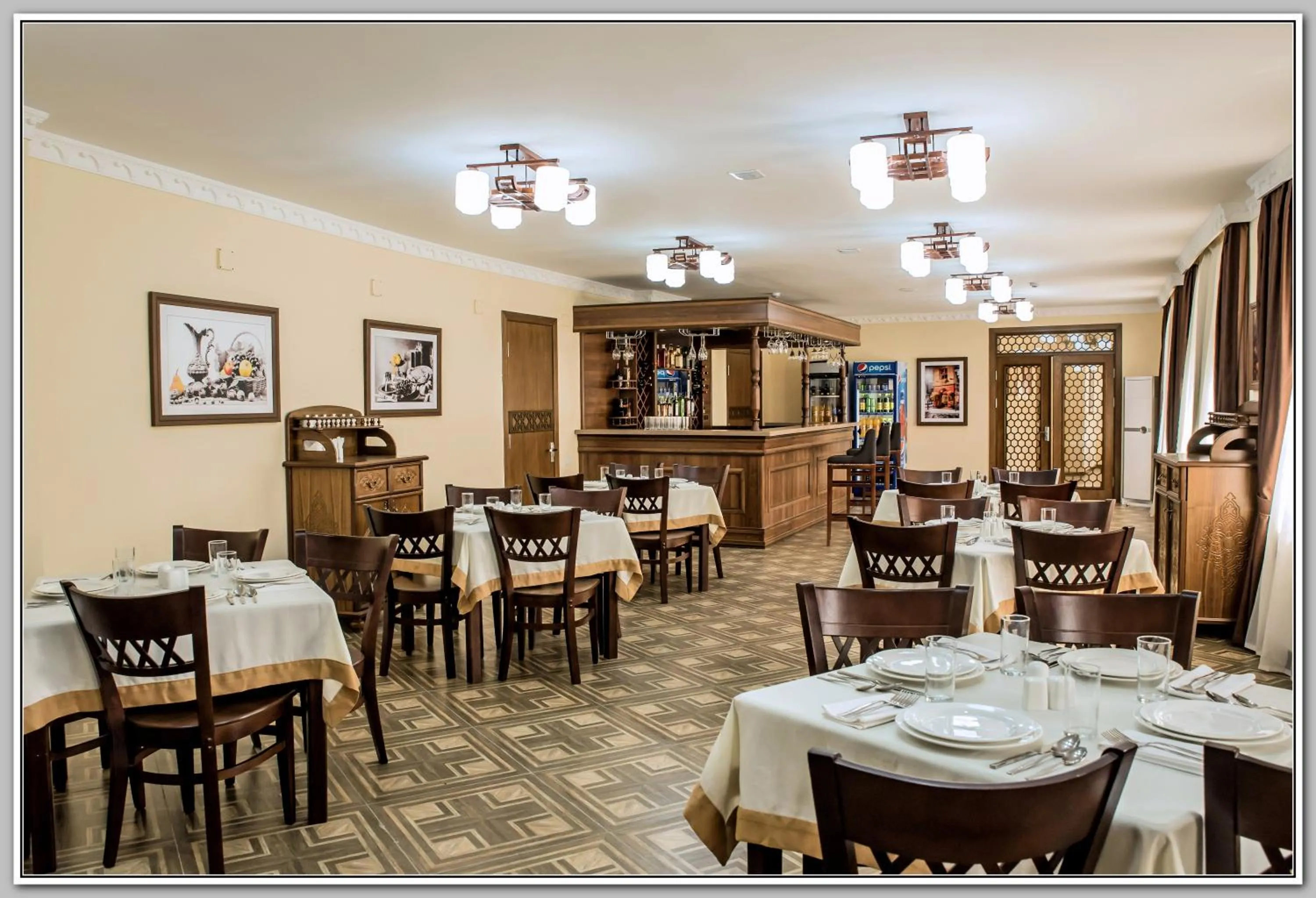 Restaurant/places to eat in Hotel Bek Samarkand