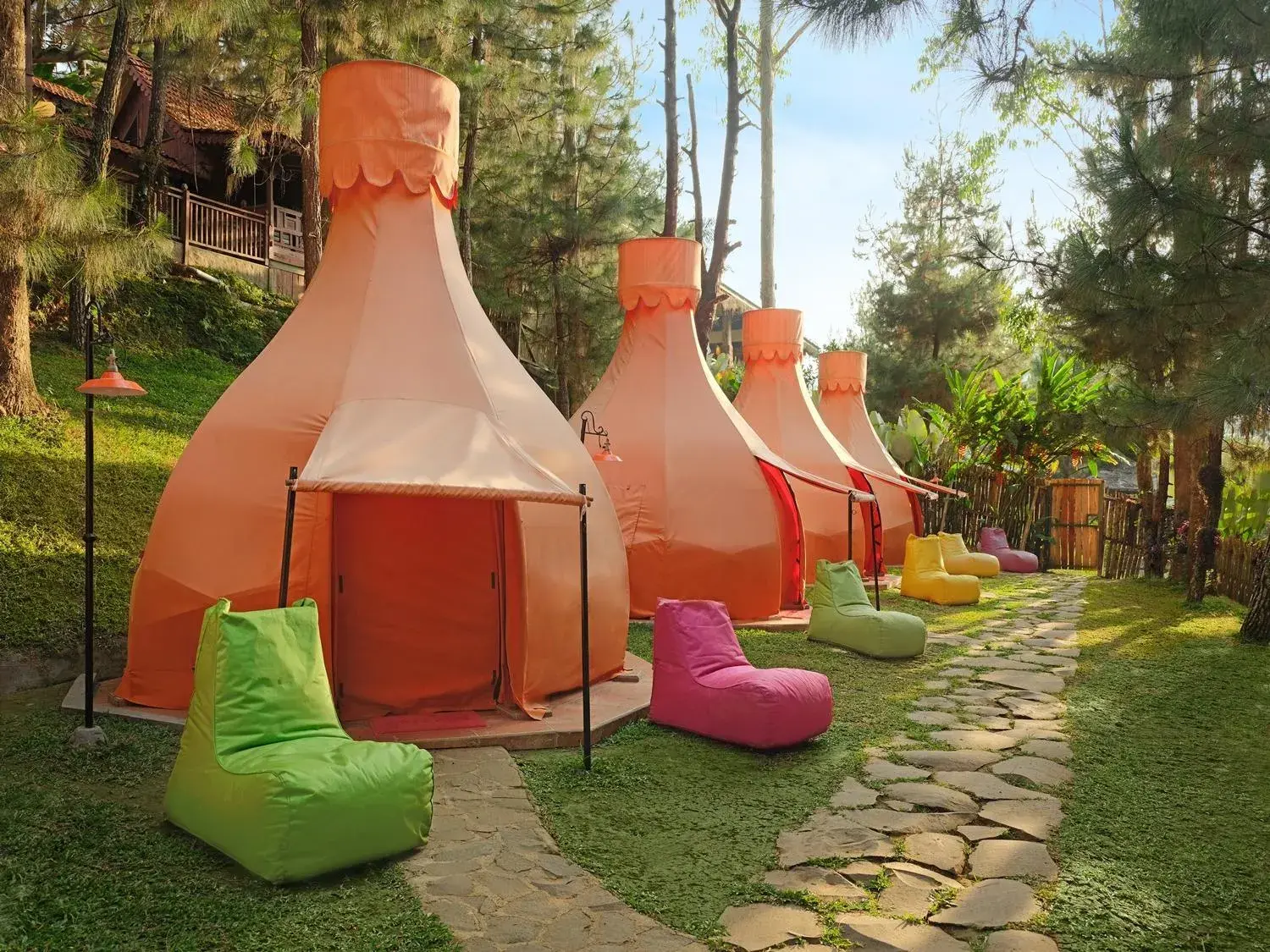 Property building in The Lodge Maribaya Property building in The Lodge Maribaya