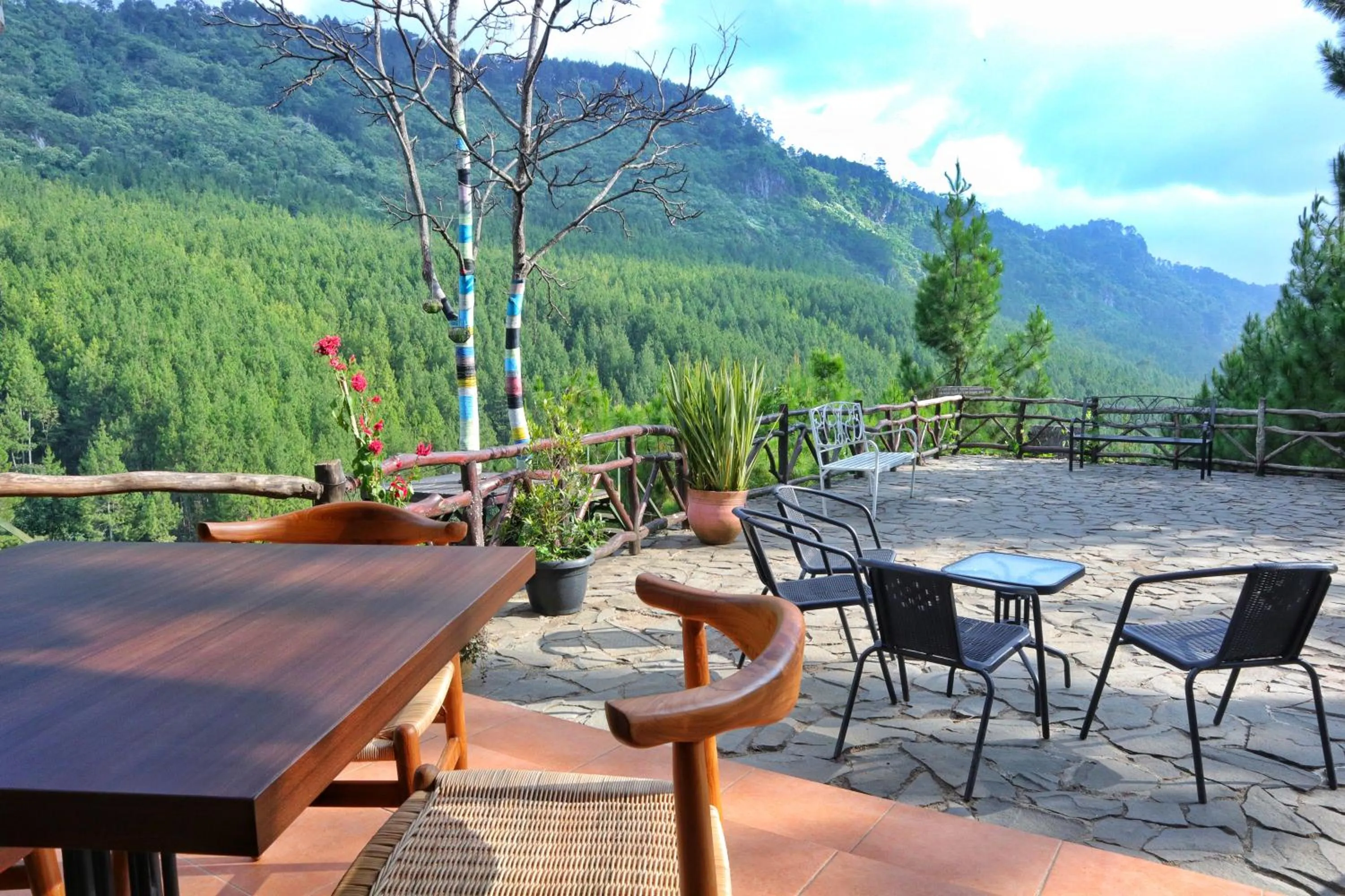 On site in The Lodge Maribaya