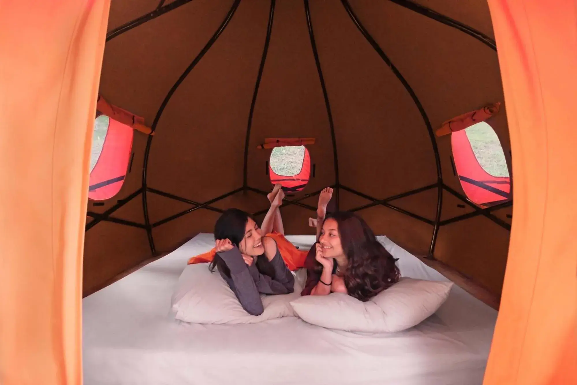 Bed in The Lodge Maribaya Bed in The Lodge Maribaya