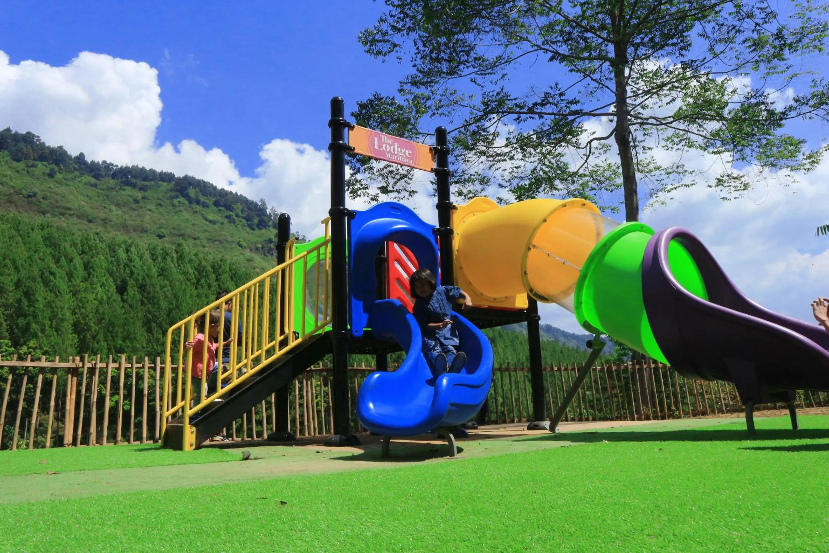 Children play ground in The Lodge Maribaya