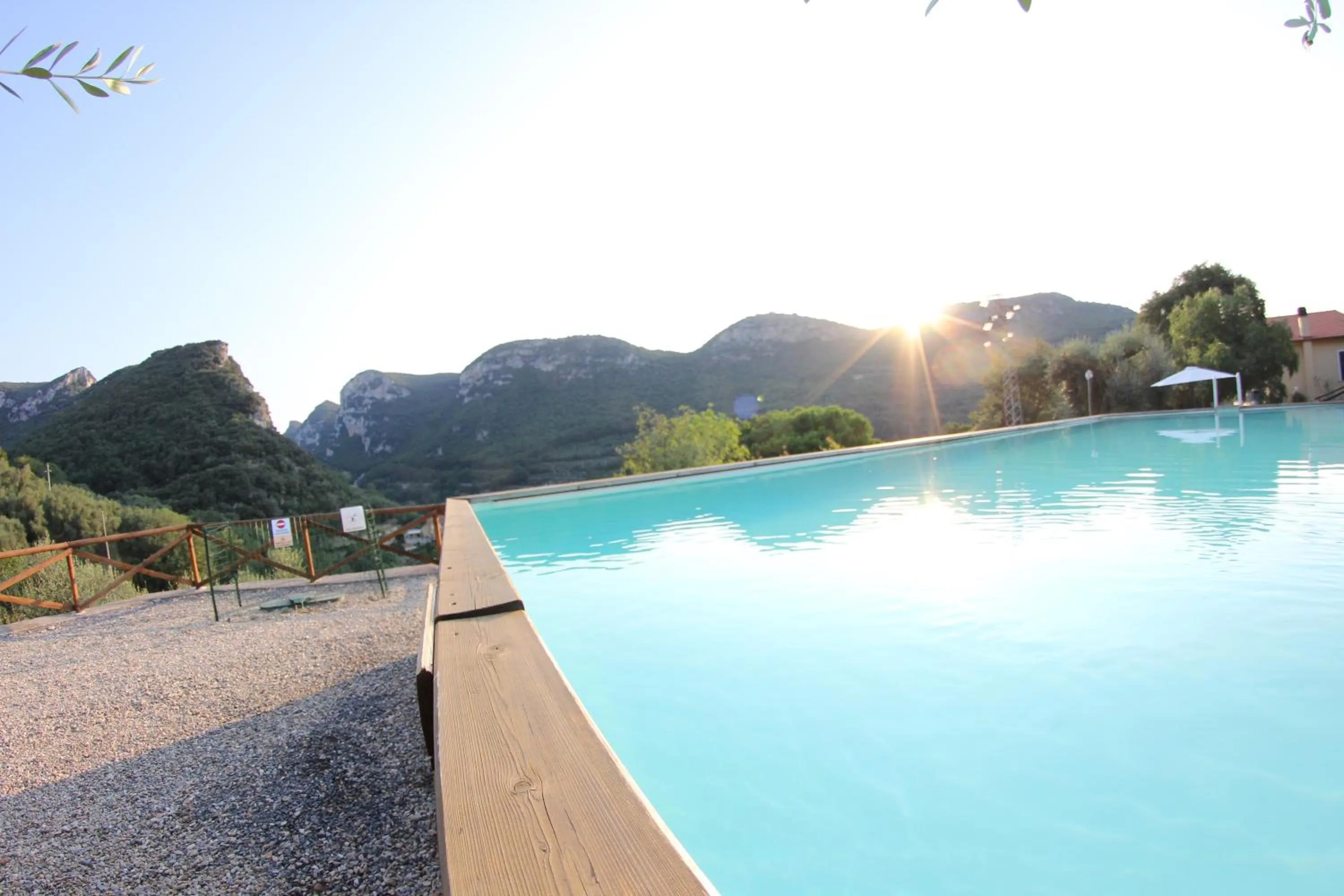 Pool view in Ai Cinque Campanili